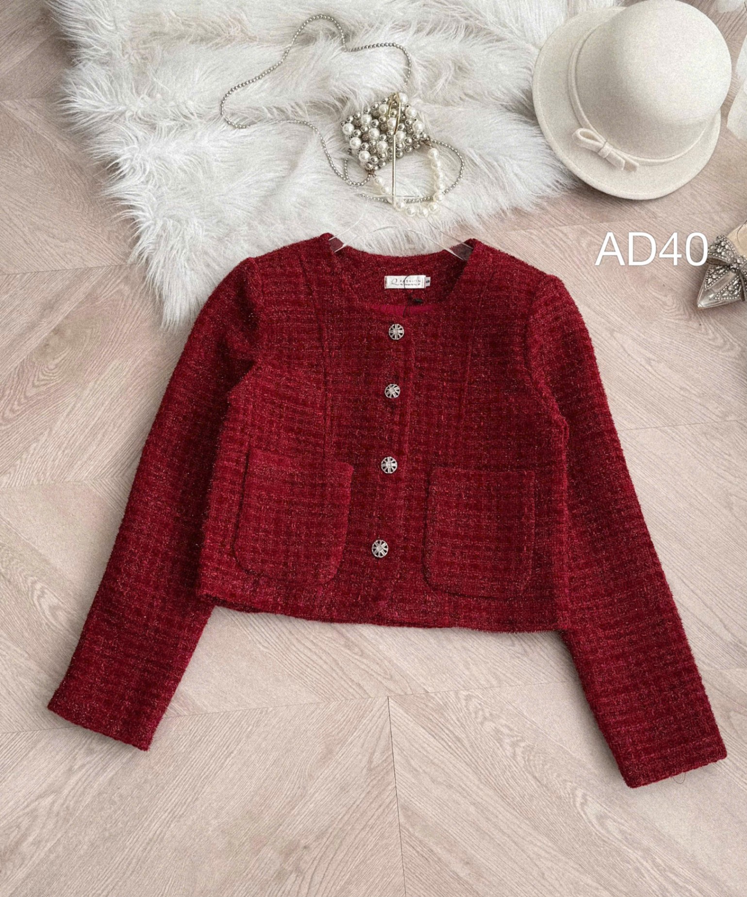 AD40 áo dạ 2 túi
