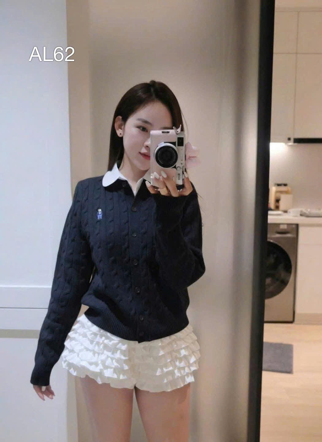 AL62 Áo len thừng thếu gấu