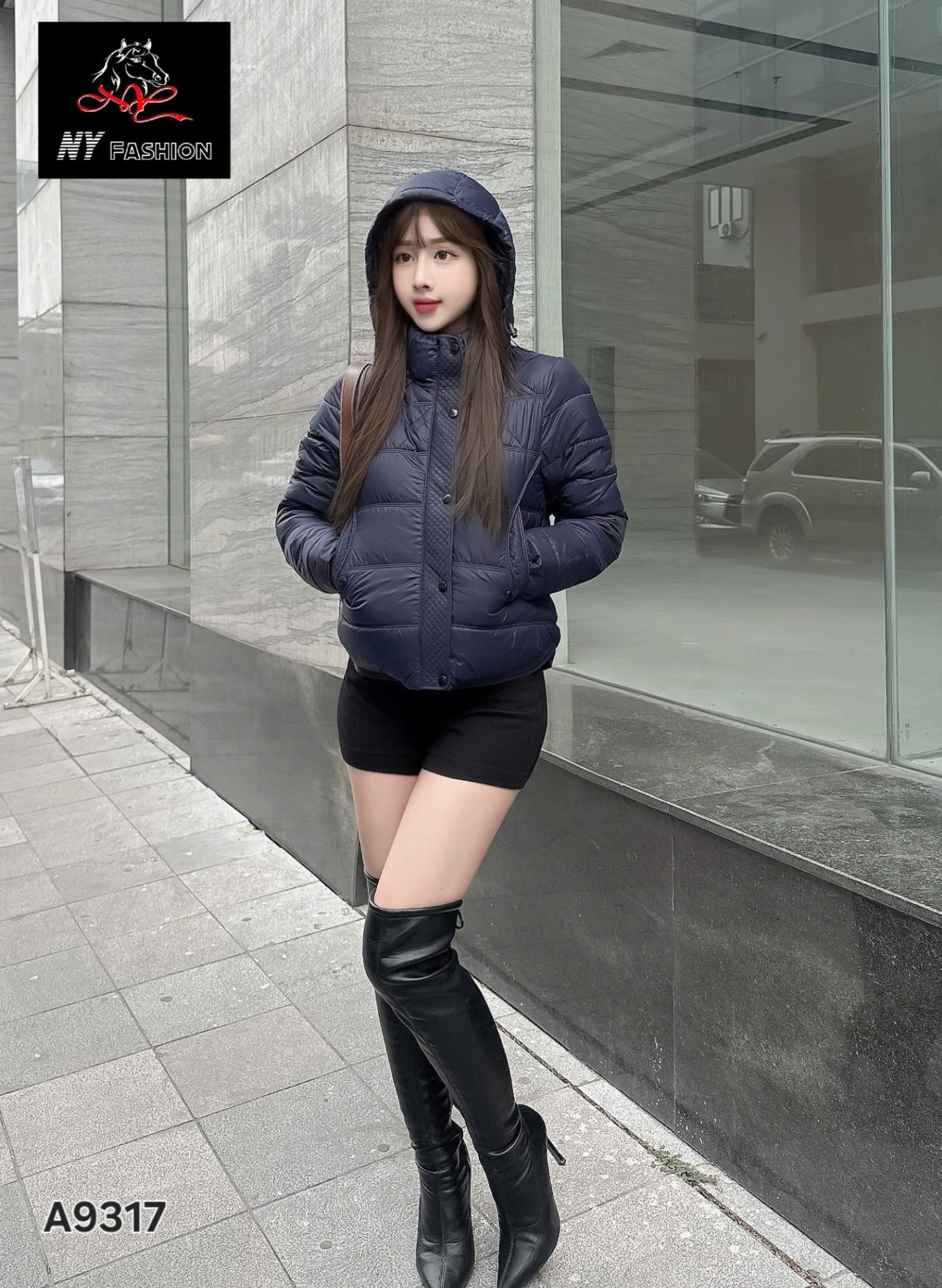AP9317 áo phao ngang có mũ