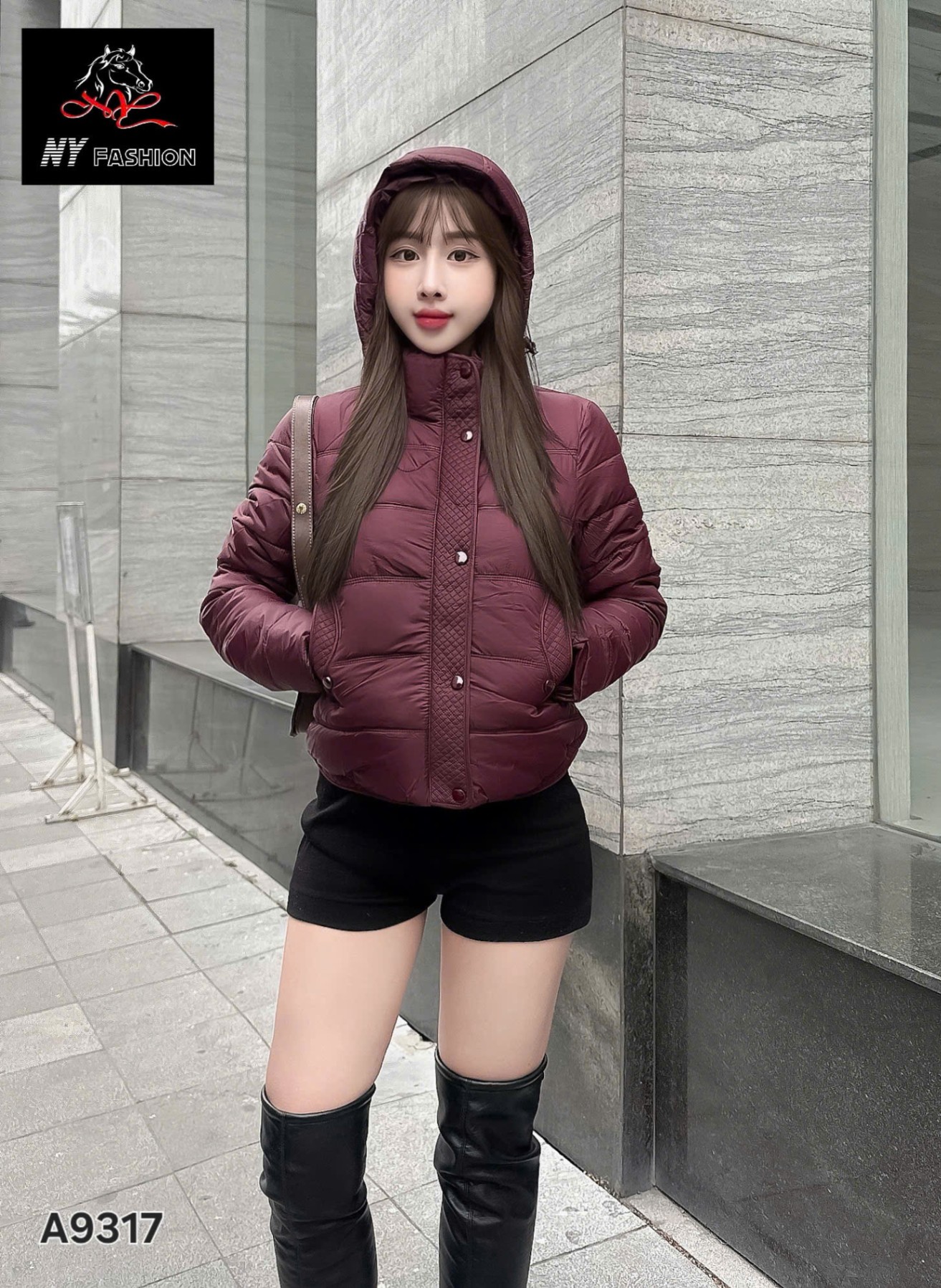 AP9317 áo phao ngang có mũ