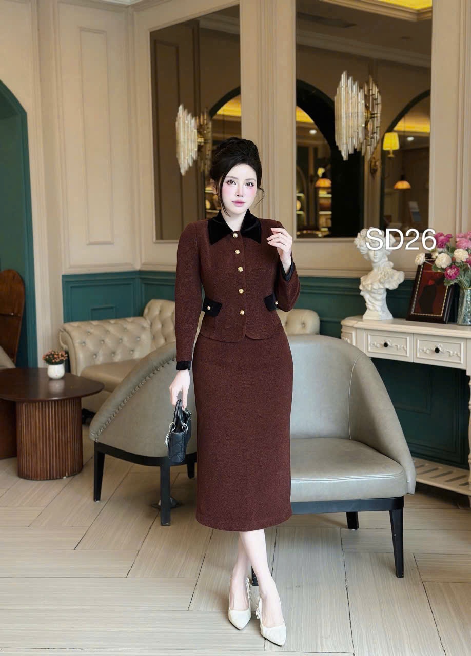 SD26 set dạ cổ phối