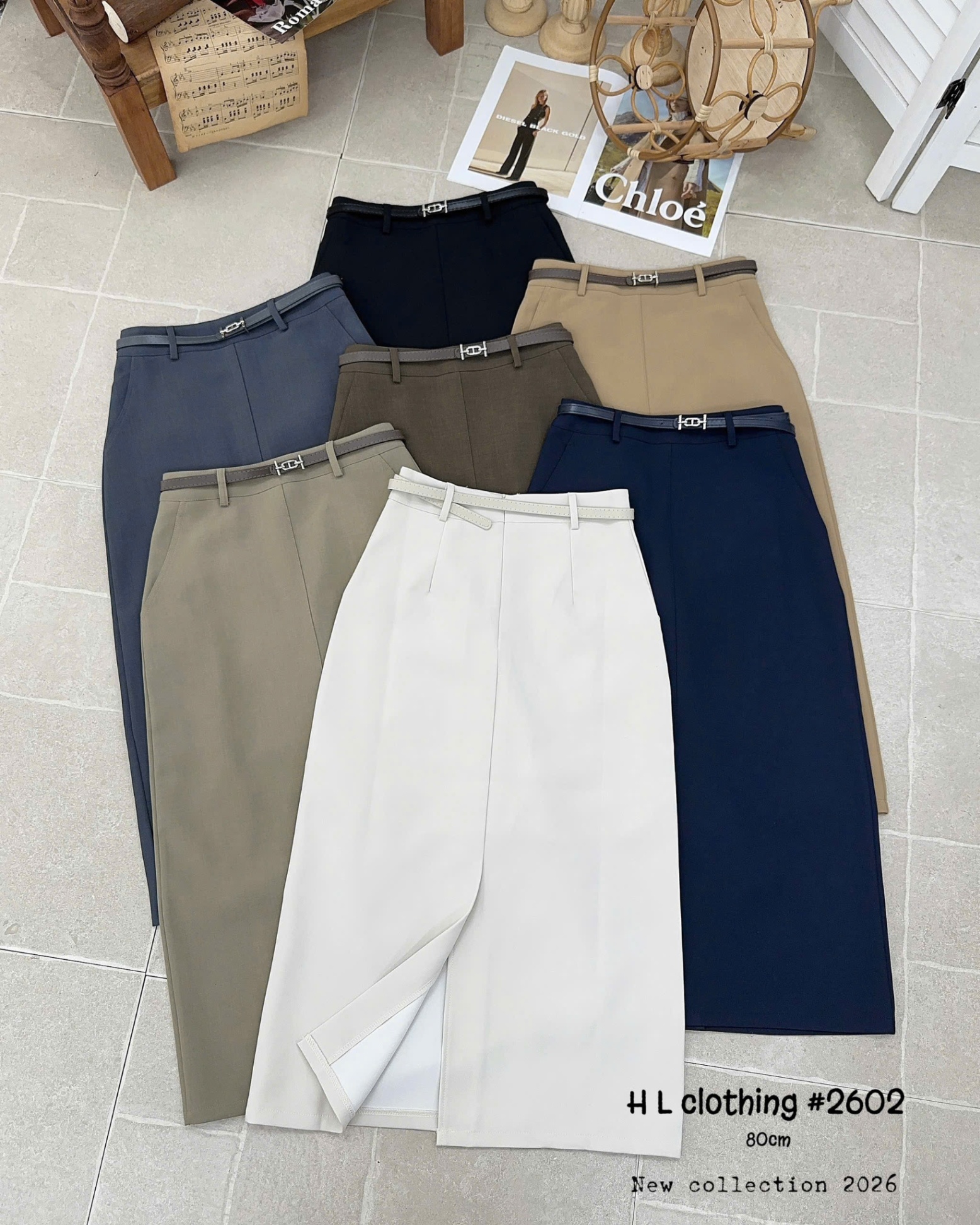 CV2602 cv 2 túi dài 80cm