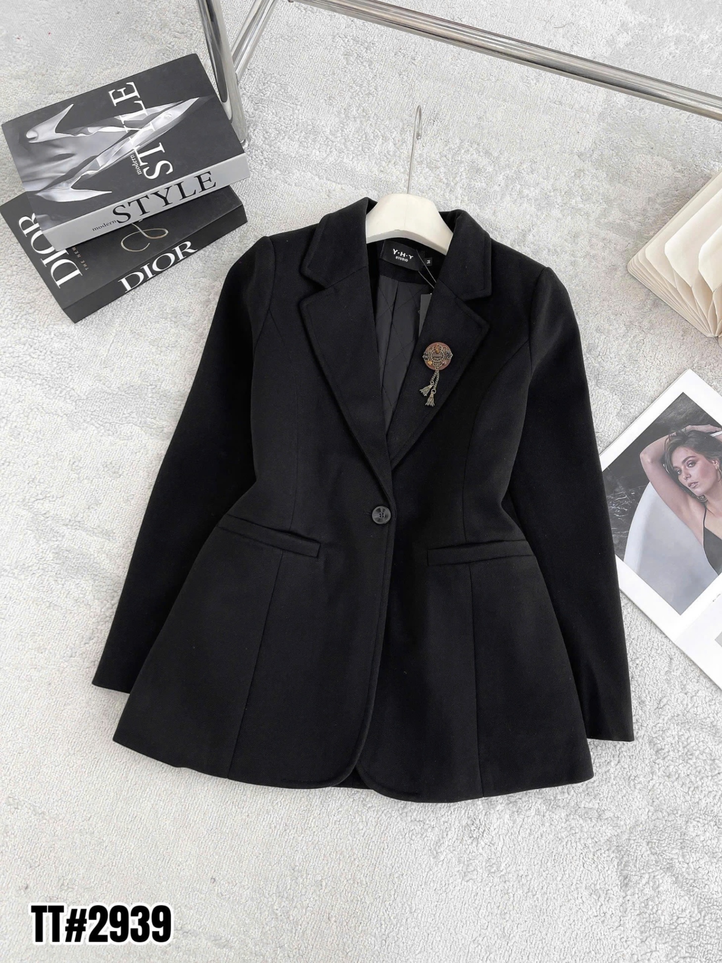 AV2939 vest dạ QCCC trần trám