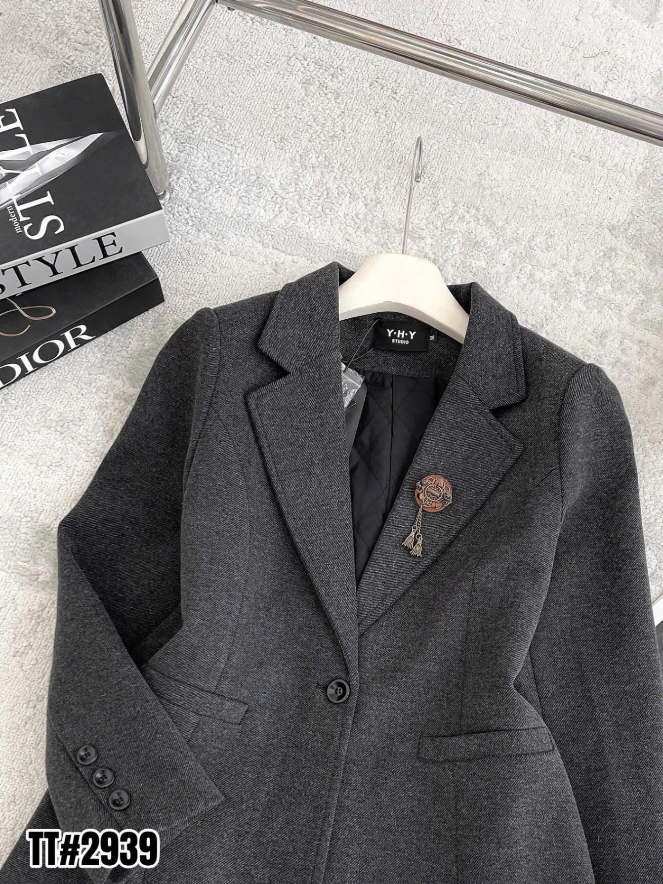AV2939 vest dạ QCCC trần trám