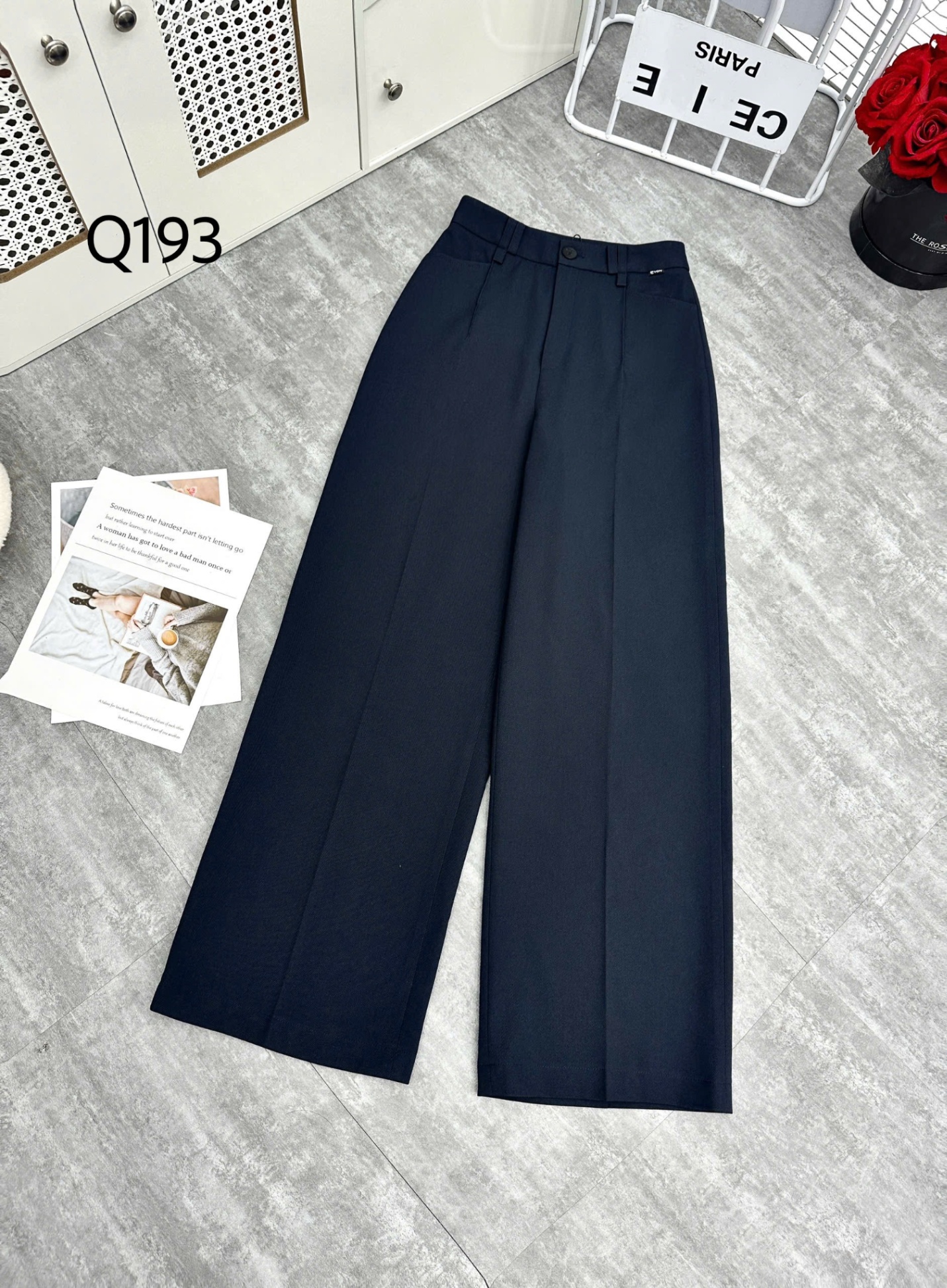Q193 Quần xuông đỉa đôi dài 100cm