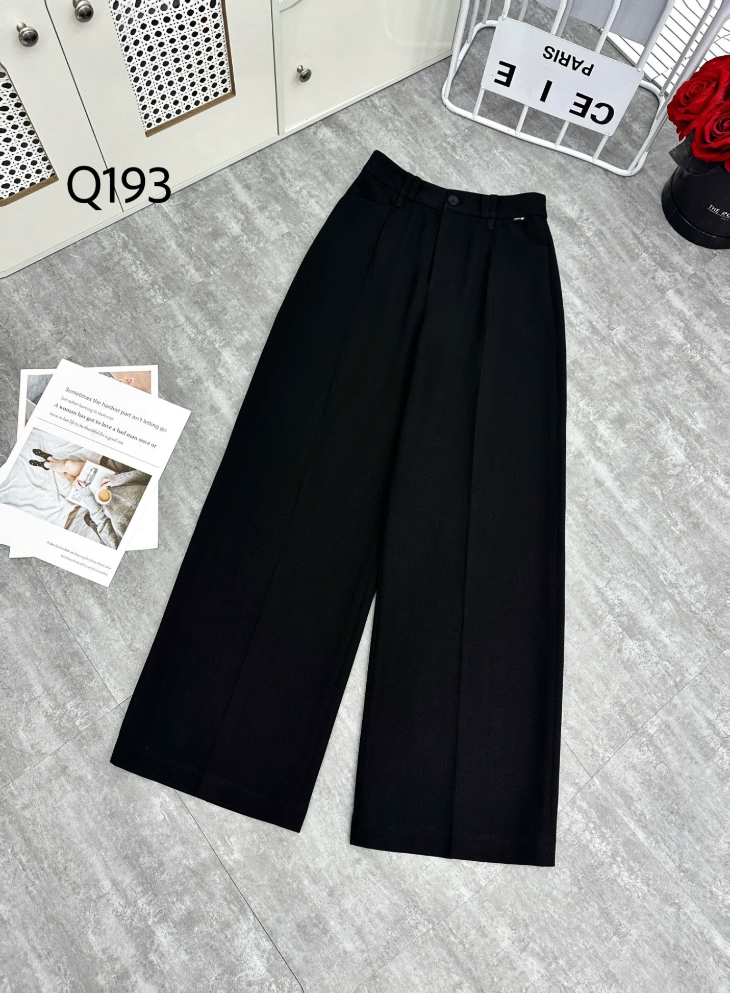Q193 Quần xuông đỉa đôi dài 100cm