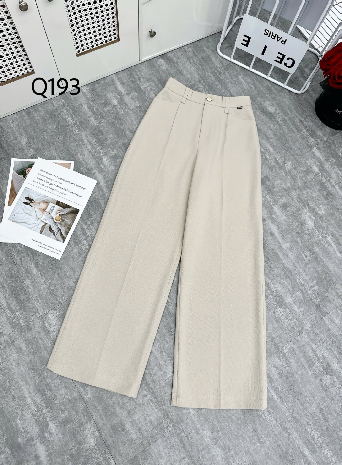 Q193 Quần xuông đỉa đôi dài 100cm