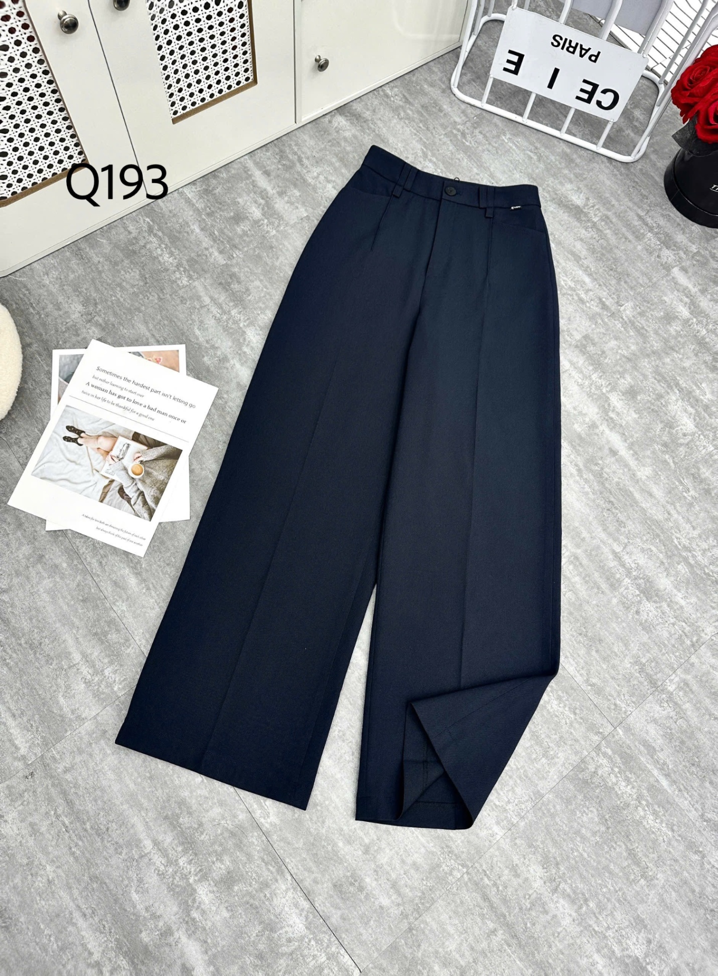 Q193 Quần xuông đỉa đôi dài 100cm