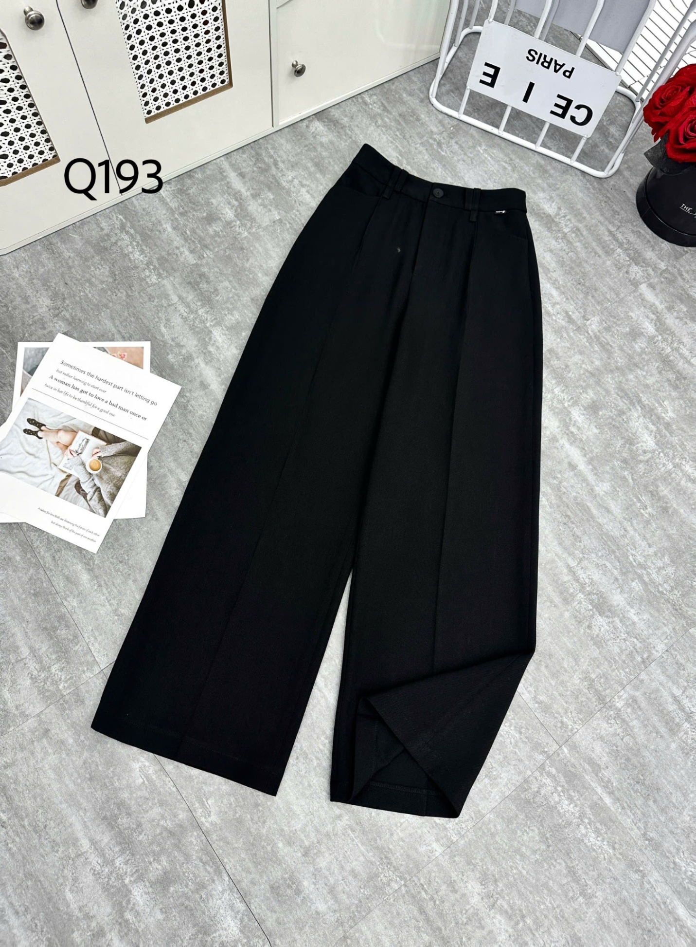 Q193 Quần xuông đỉa đôi dài 100cm