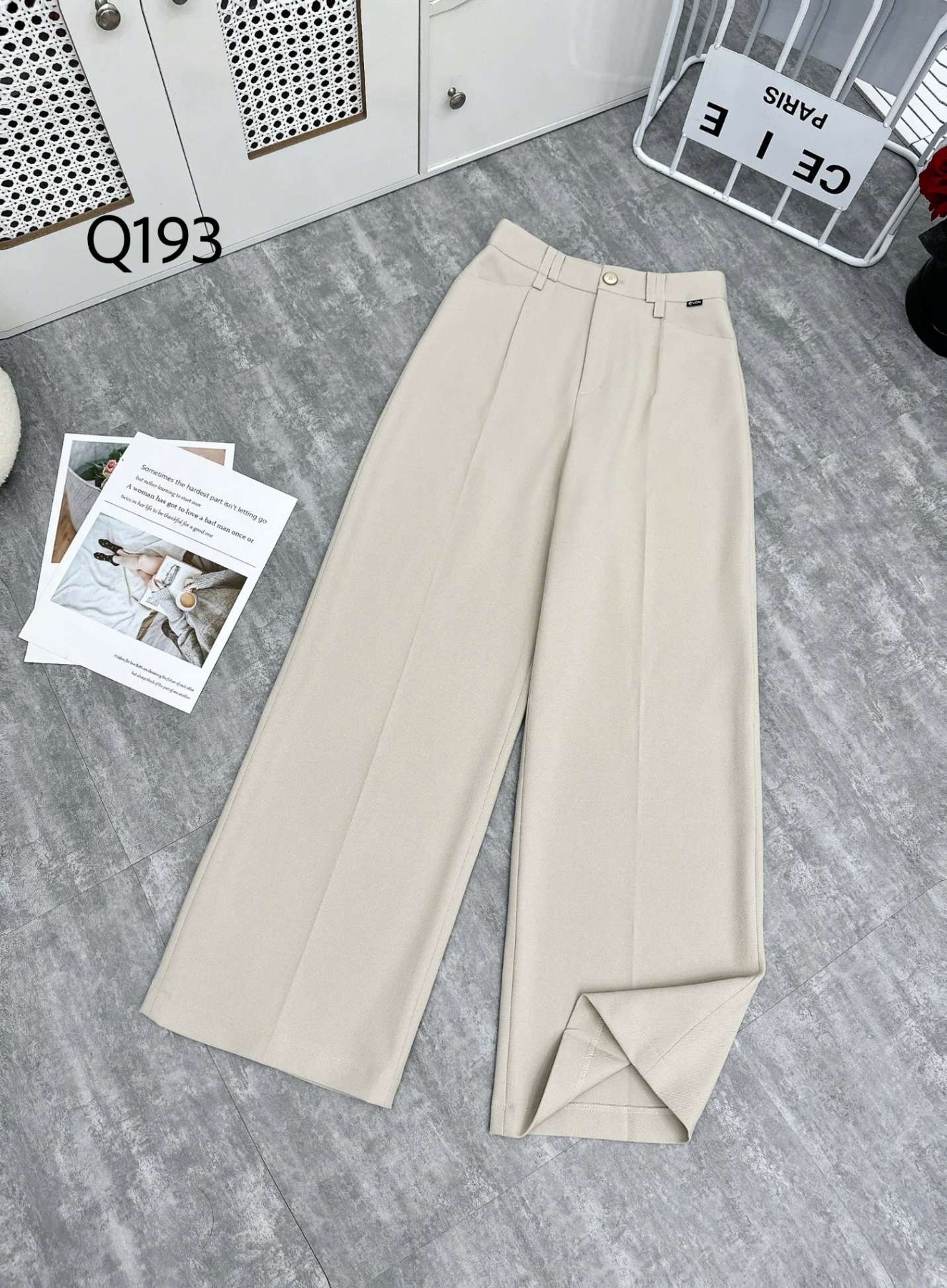 Q193 Quần xuông đỉa đôi dài 100cm