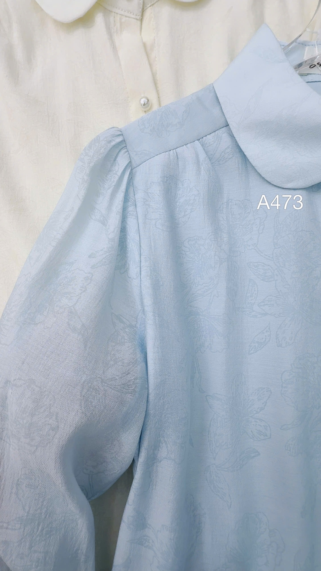 A473 áo cổ sen cúc ngọc