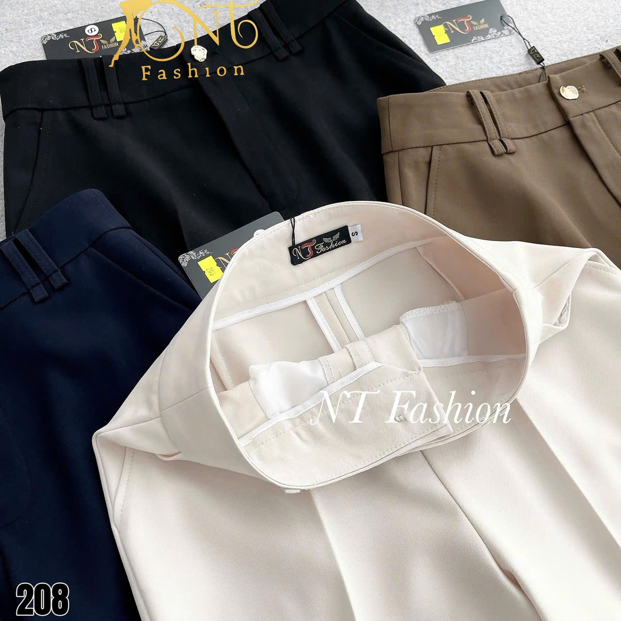 Q196 Quần xuông đỉa đôi