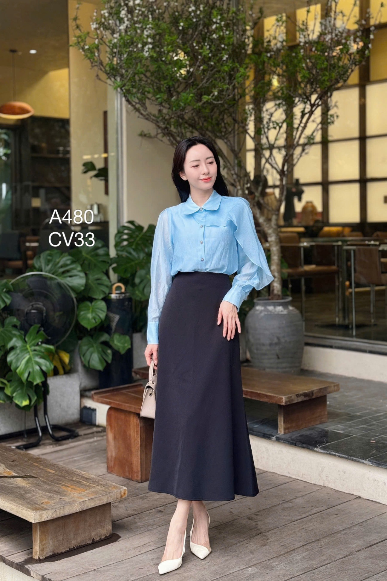 CV33 cv đuôi cá trơn