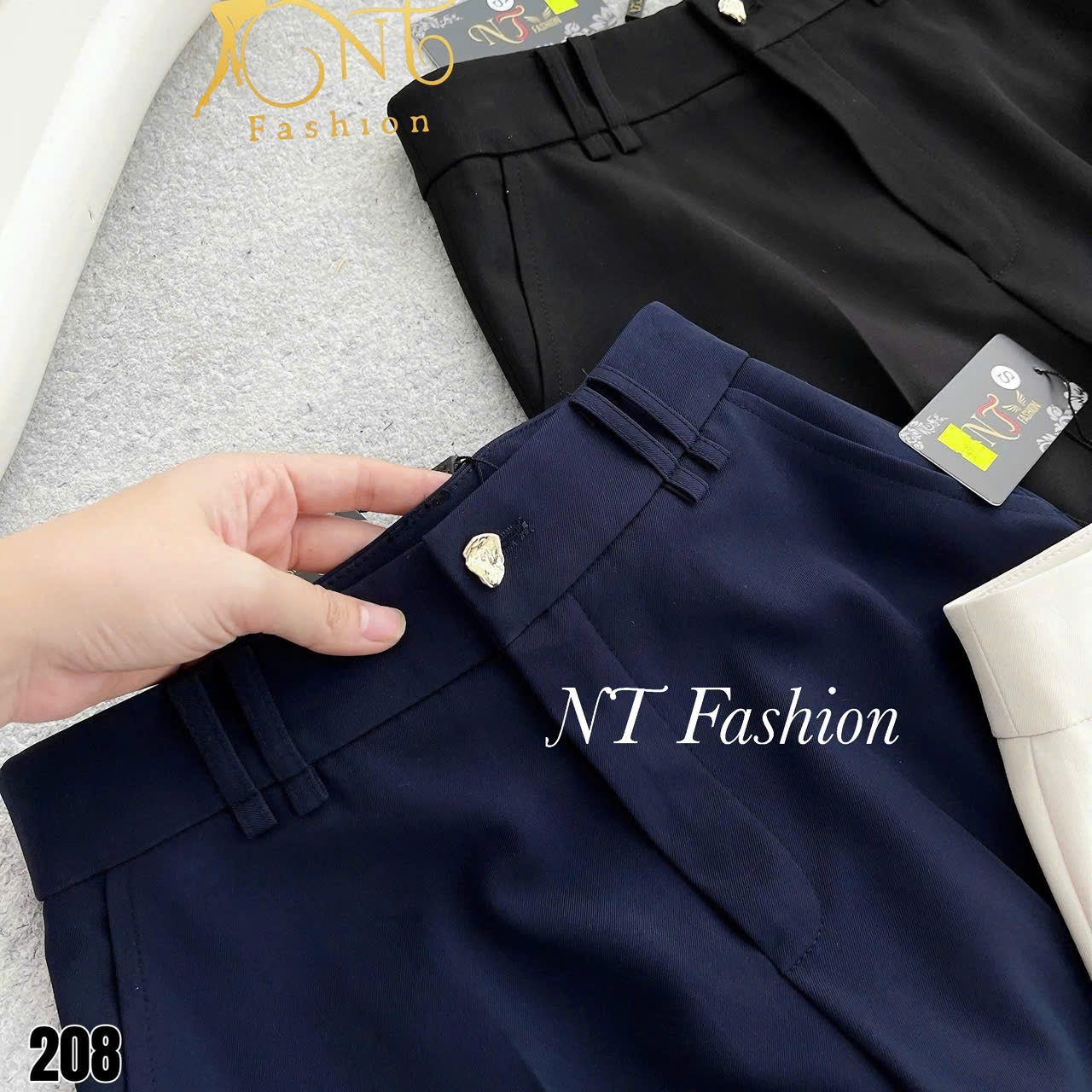Q196 Quần xuông đỉa đôi