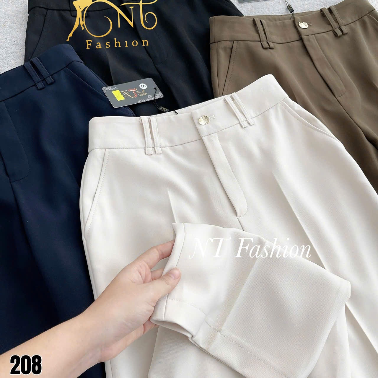 Q196 Quần xuông đỉa đôi