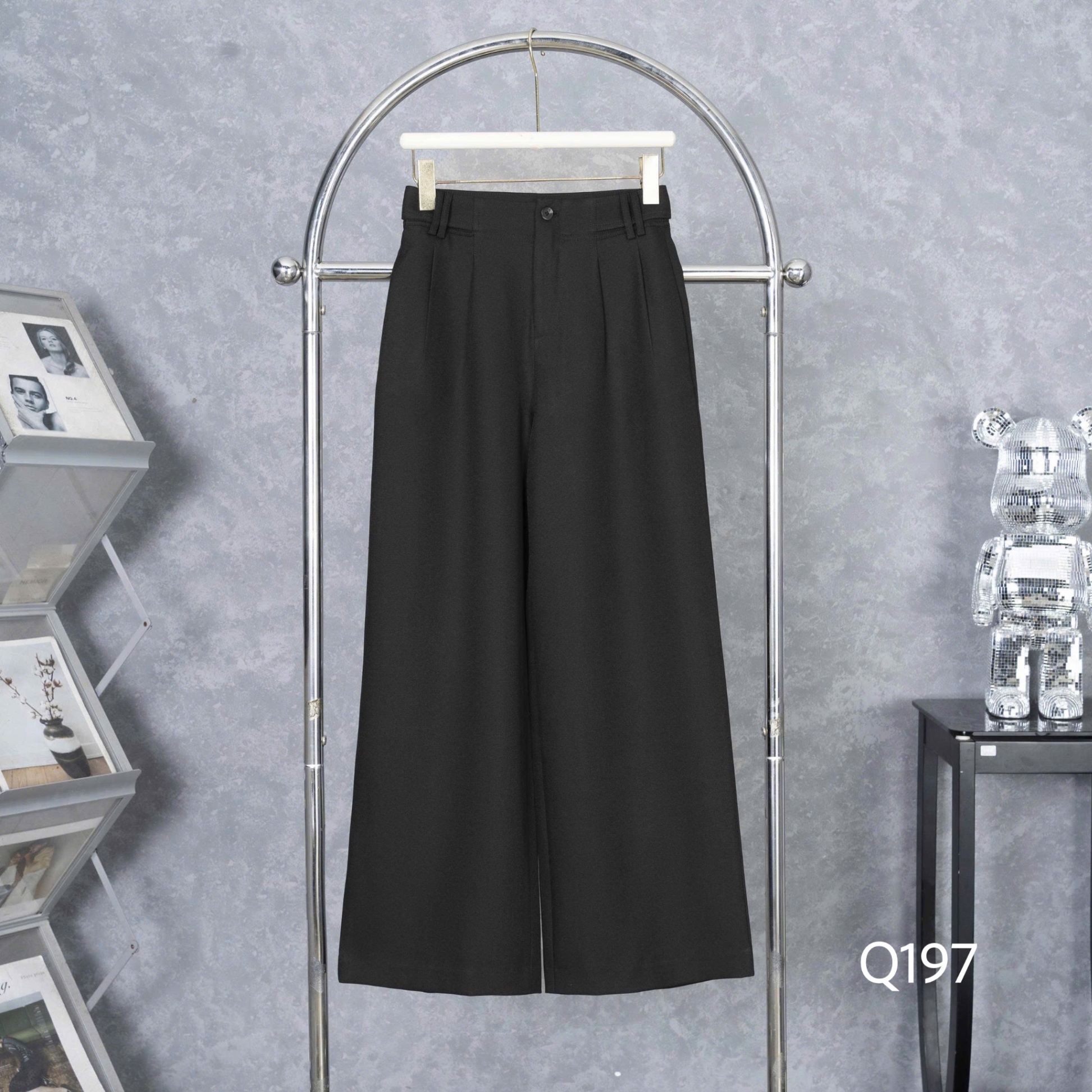 Q197 Quần xuông 1 cúc cạp đôi