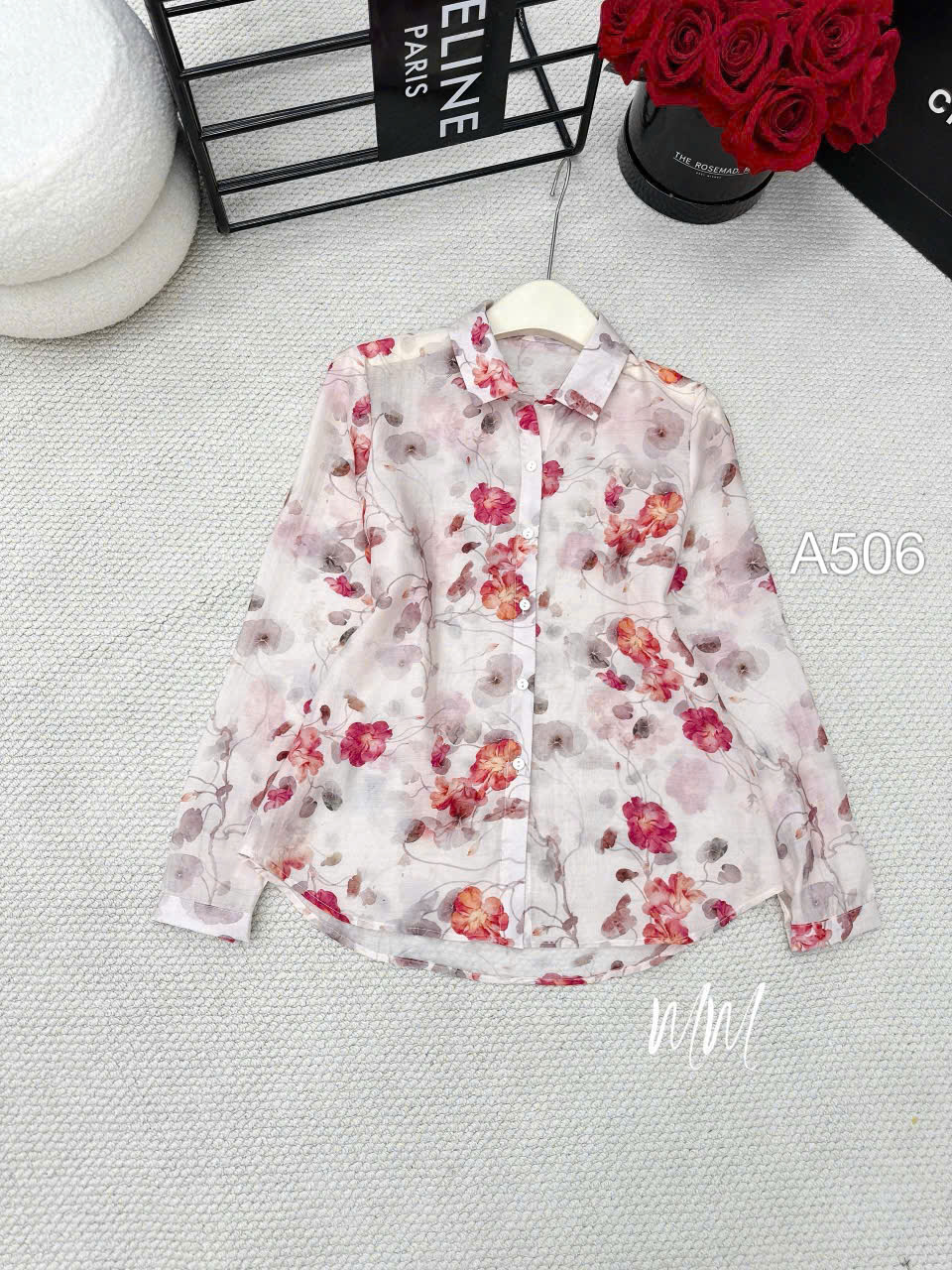 A506 áo họa tiết cổ đức