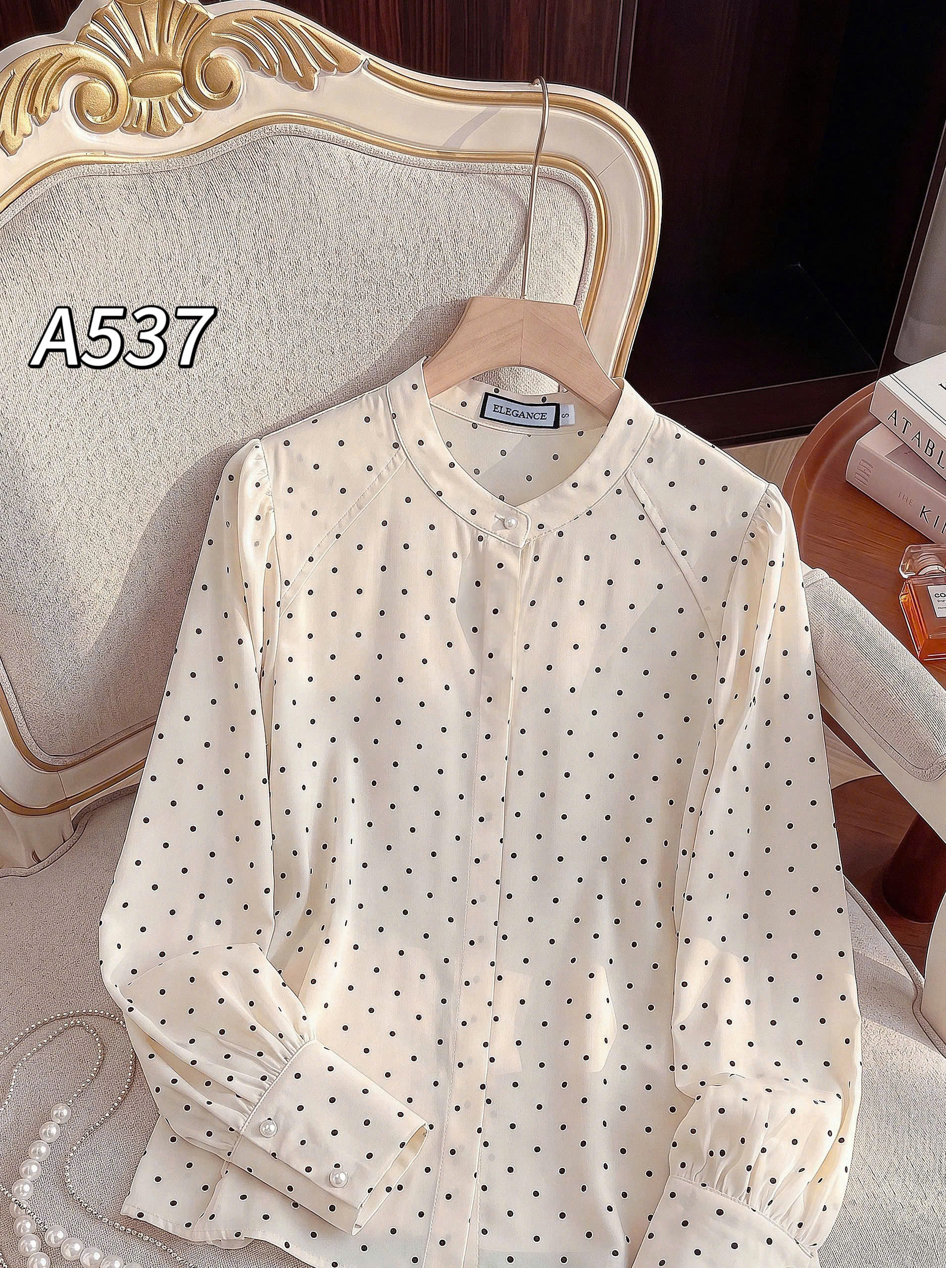 A537 áo bi nhí cổ tròn