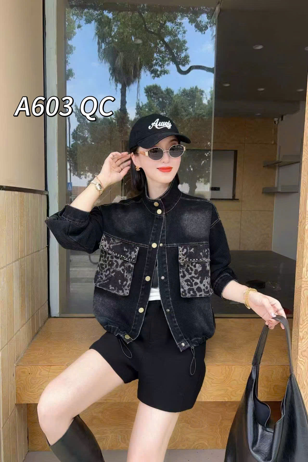 A603 QC Áo khoác bò QC