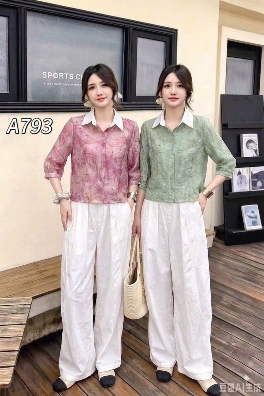 A793 Áo tơ lụa cao cấp