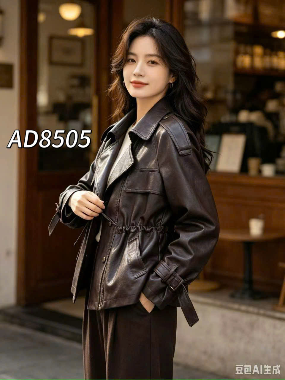 AD8505 Áo da rút eo QC