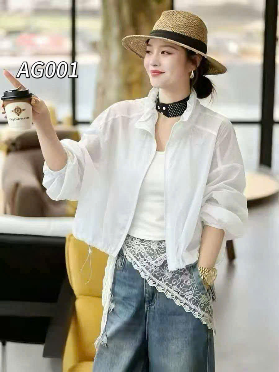 AG001 Áo gió rút eo