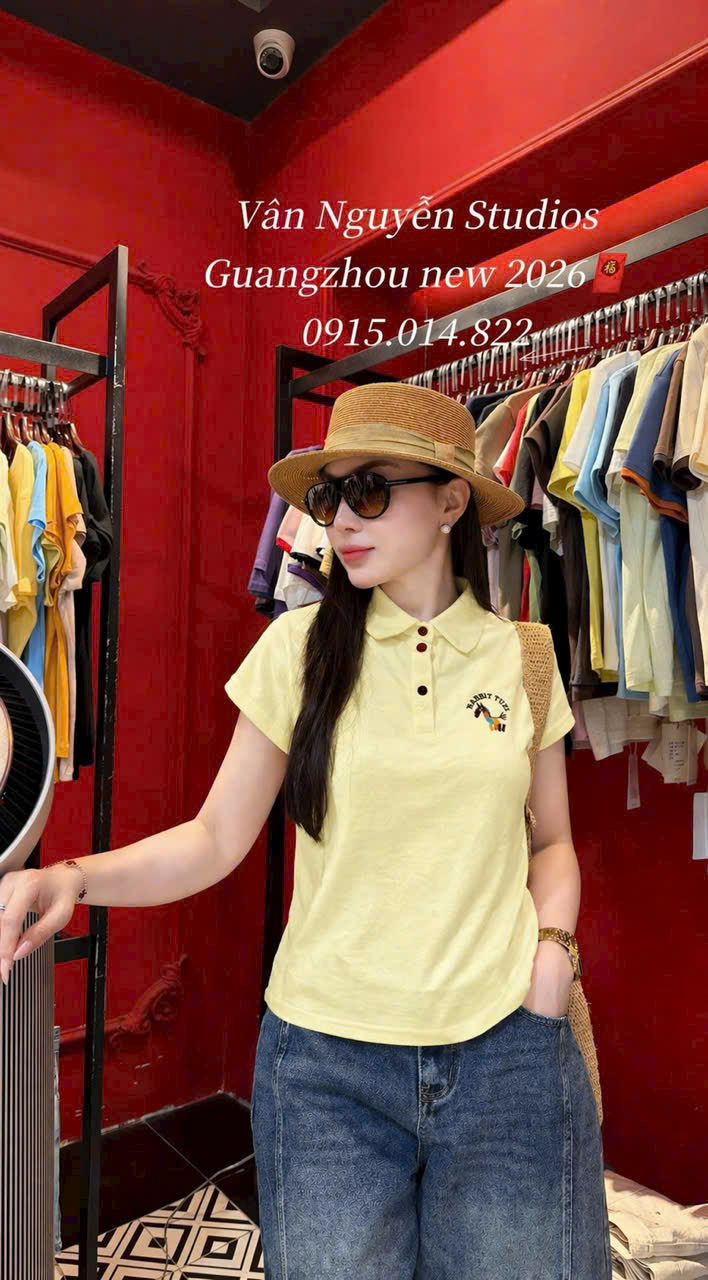AP52 Áo polo thêu ngựa