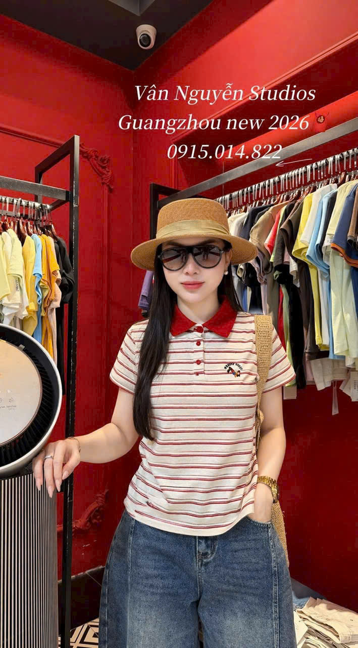 AP52 Áo polo thêu ngựa