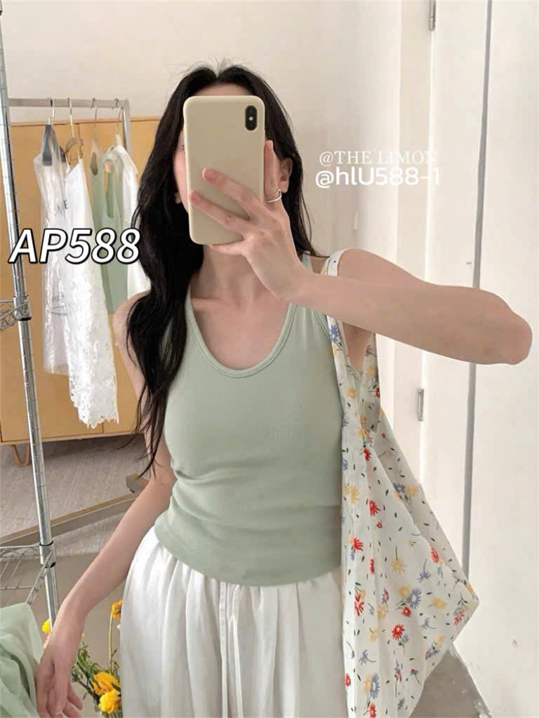 AP588 Áo 2 dây có mút ngực