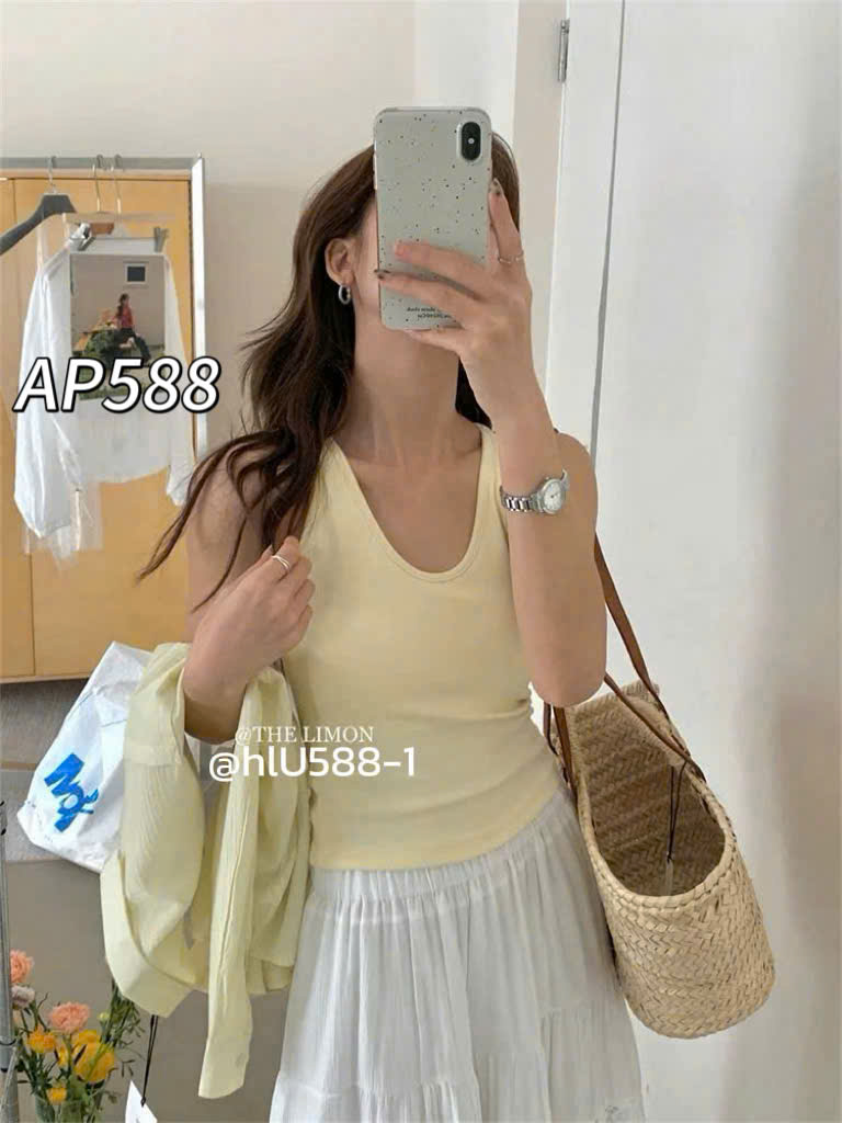 AP588 Áo 2 dây có mút ngực