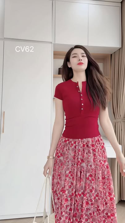AP60 Áo phông tay ngắn nhiều cúc