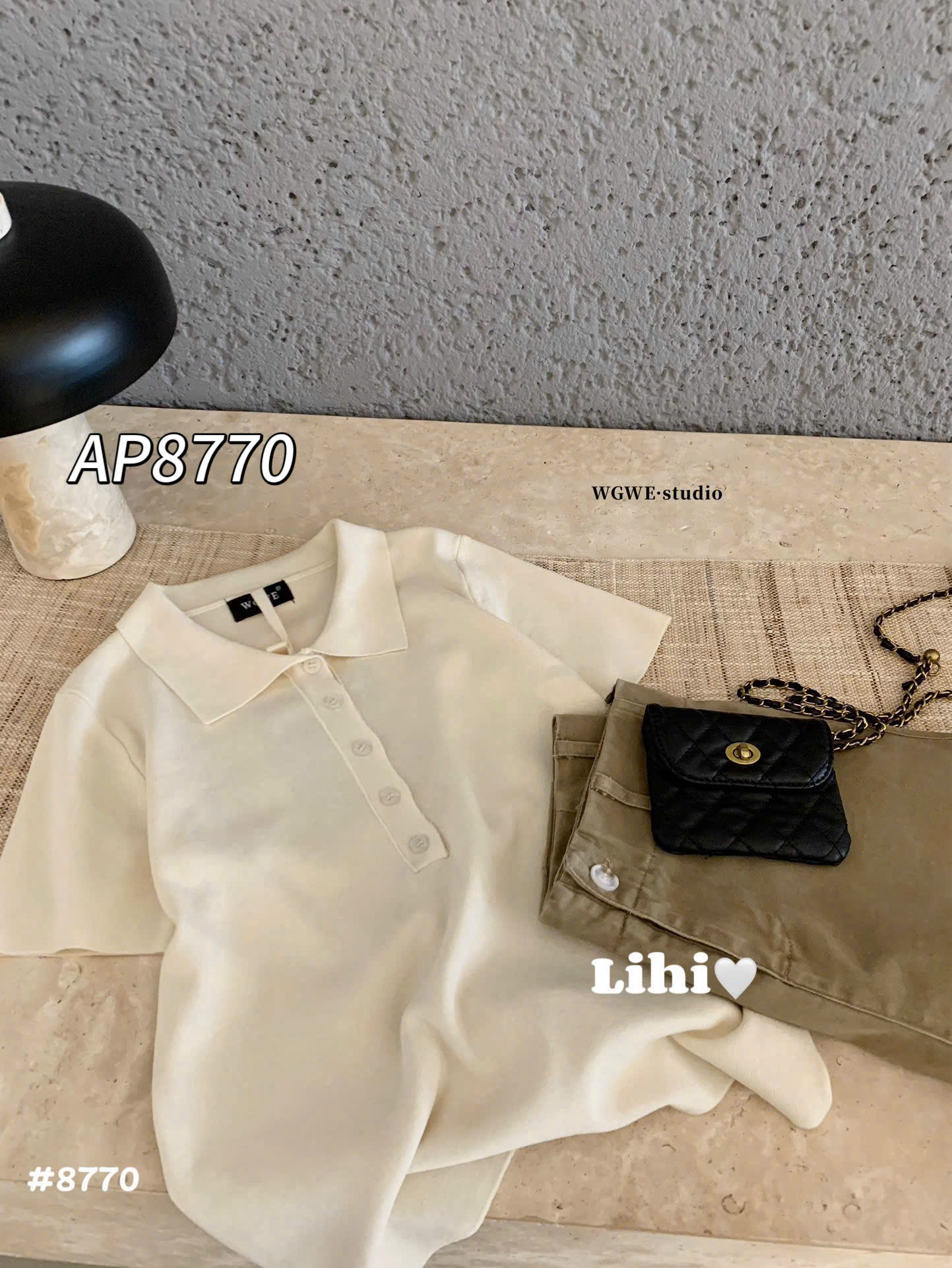 AP8770 - áo montoghi polo nhiều cúc