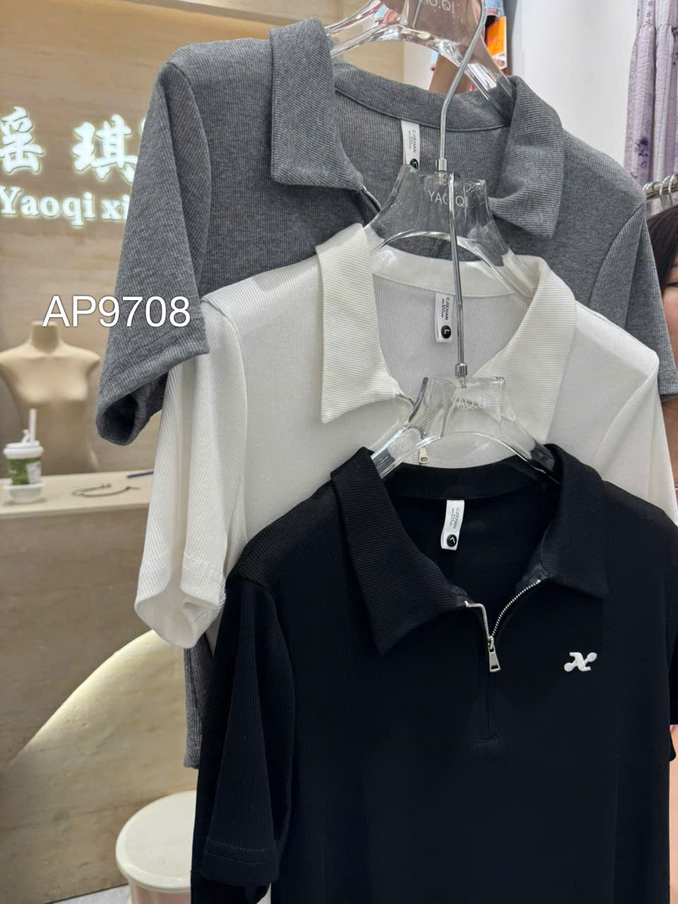 AP9708 Áo polo khóa