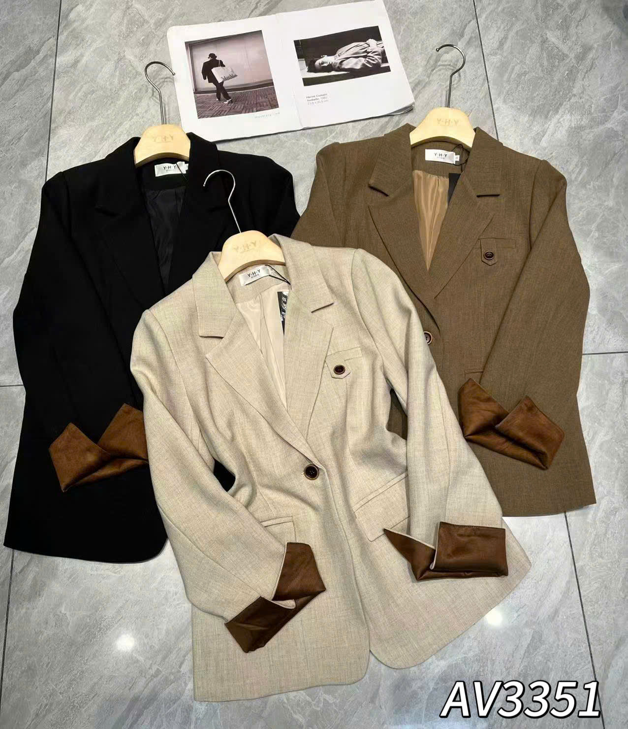 AV3351 Áo vest túi cơi QC