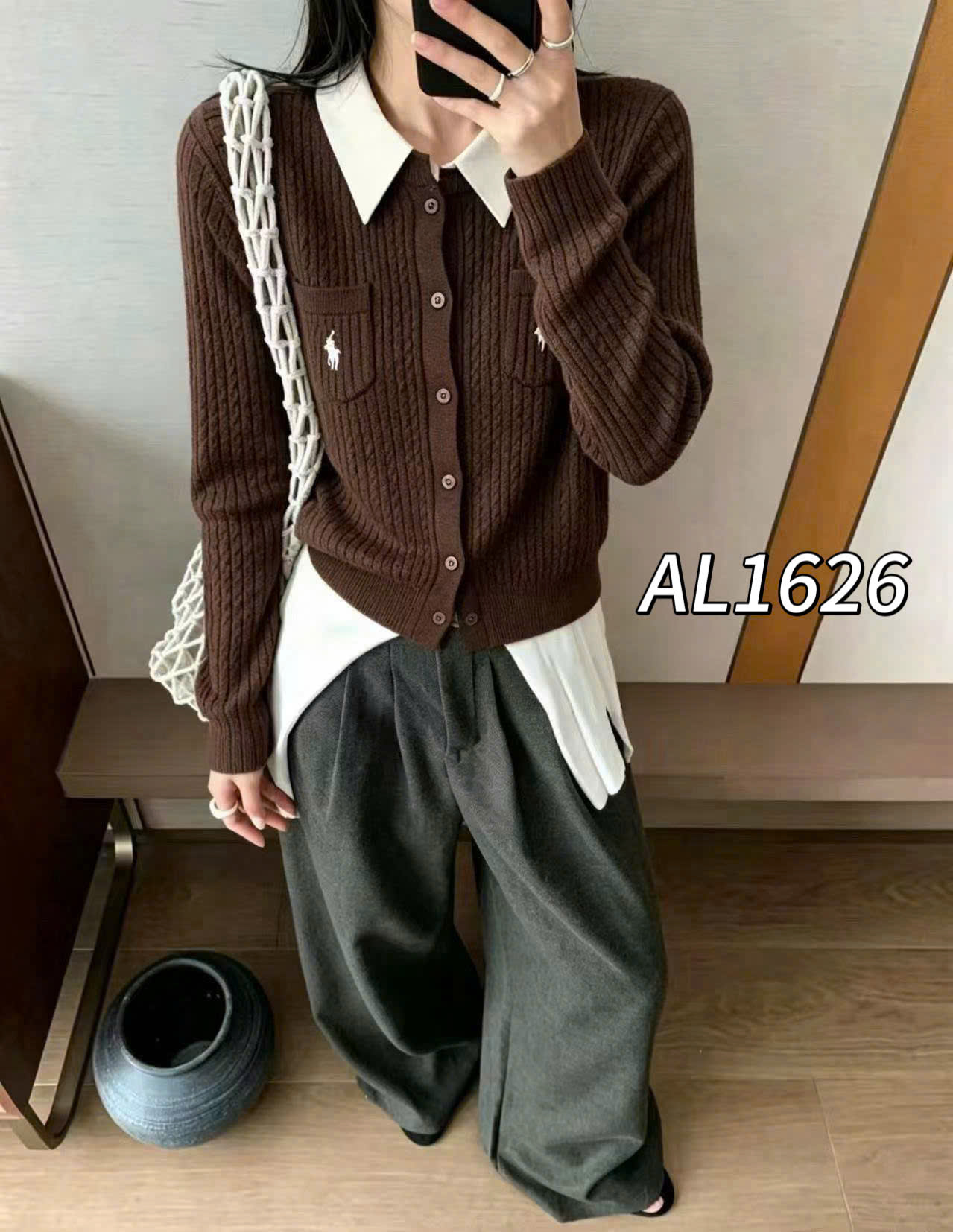 AL1626 Áo len dài tay