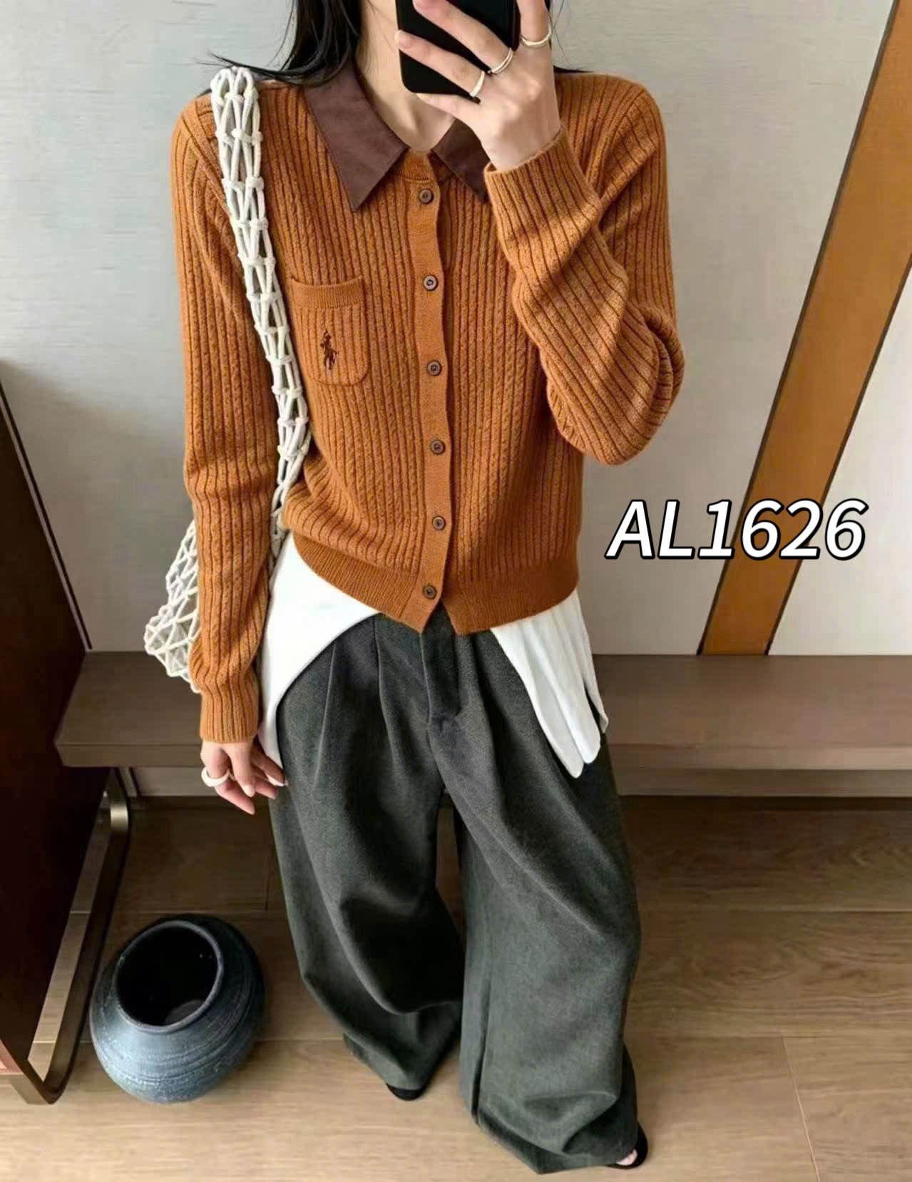 AL1626 Áo len dài tay