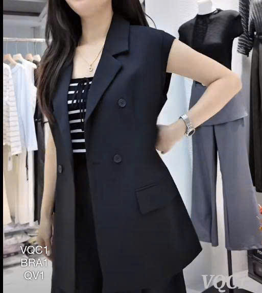BRA1 Áo 2 dây kẻ