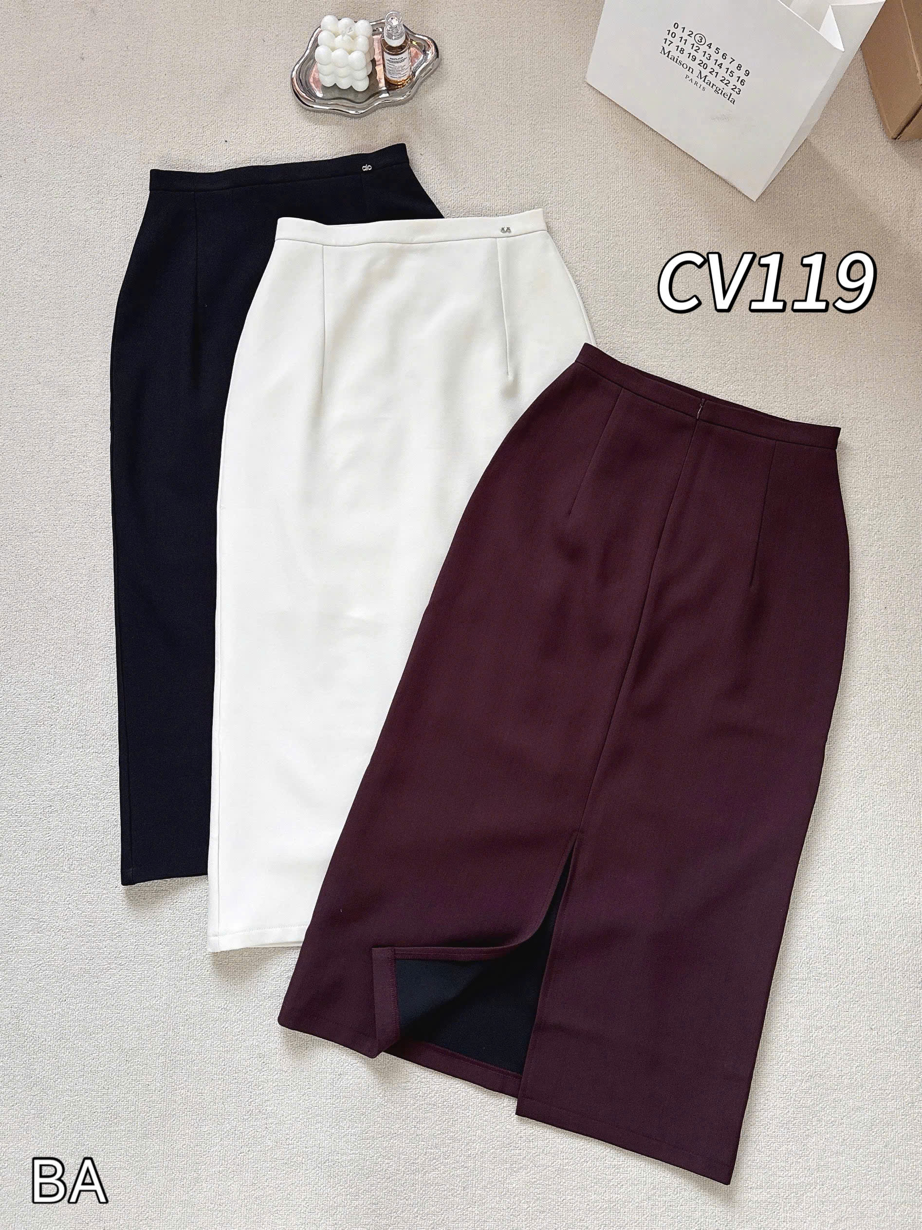 CV119 Chân váy Midi Alo 90cm