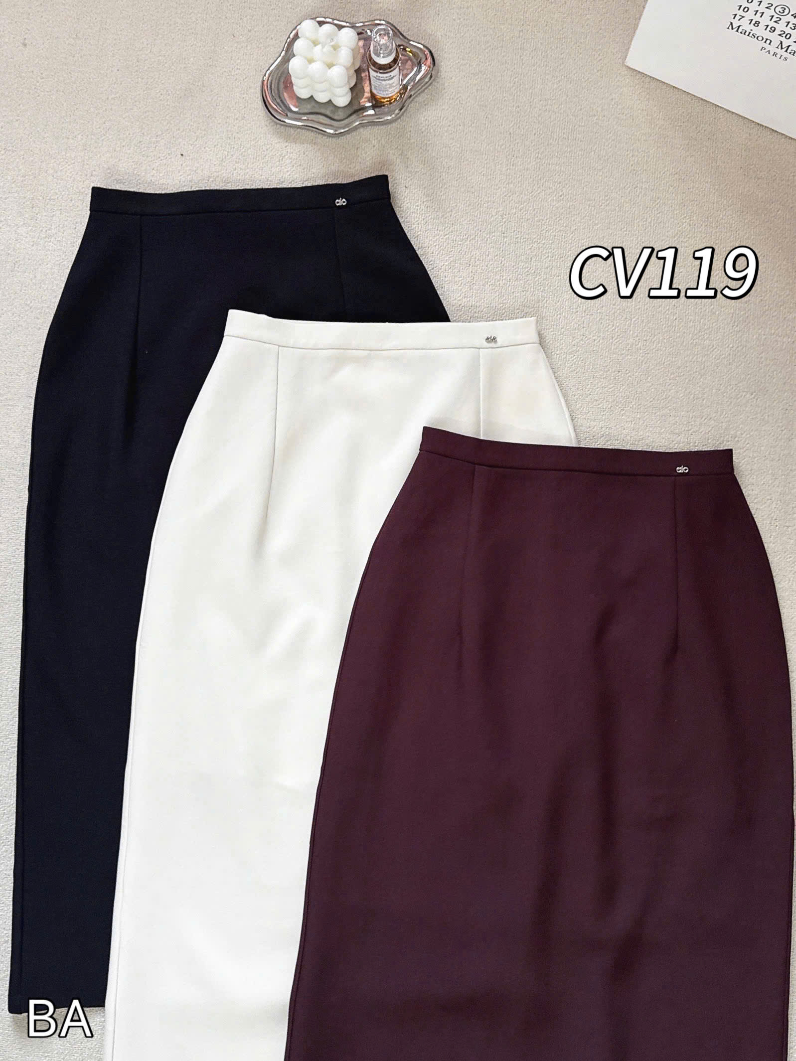 CV119 Chân váy Midi Alo 90cm
