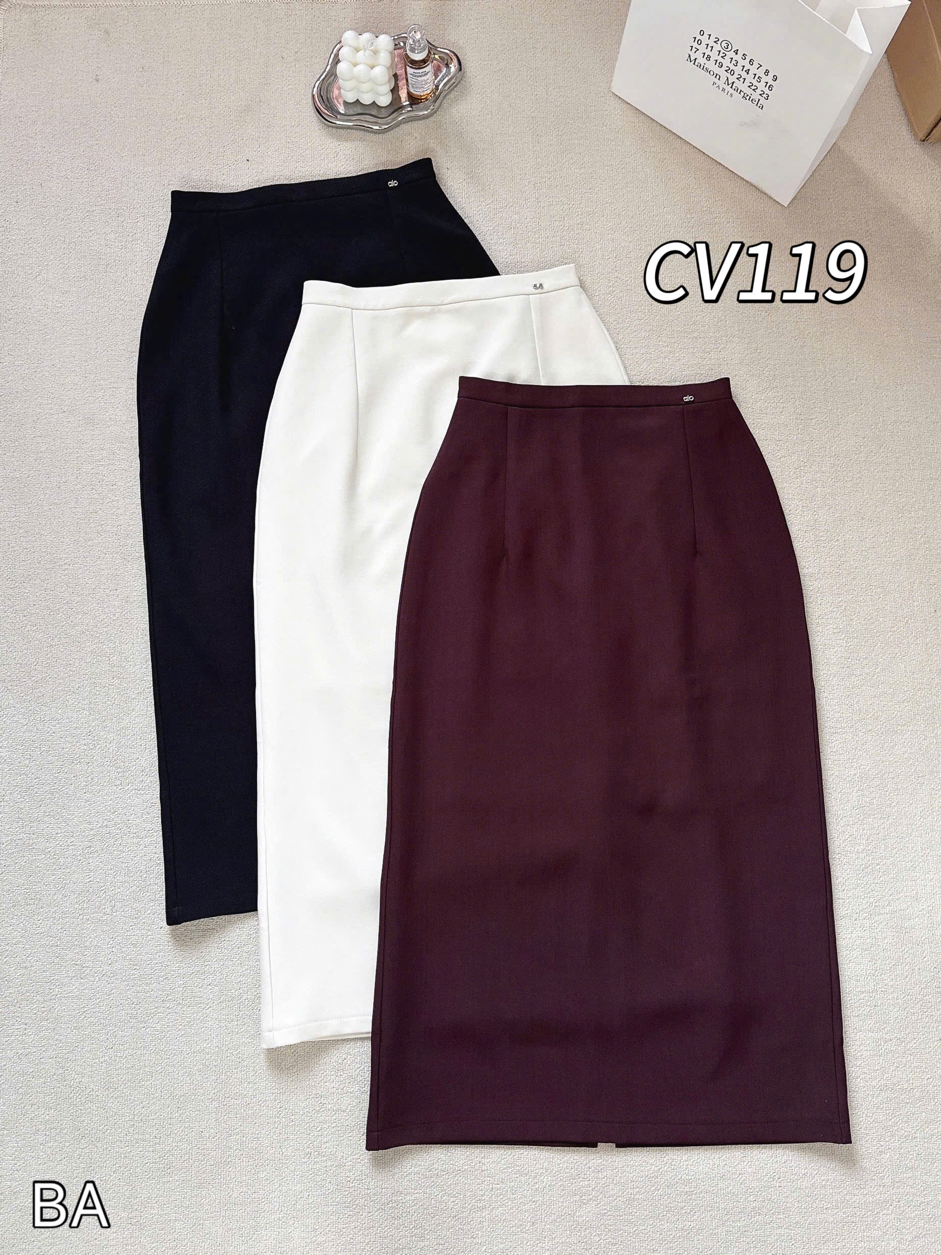 CV119 Chân váy Midi Alo 90cm