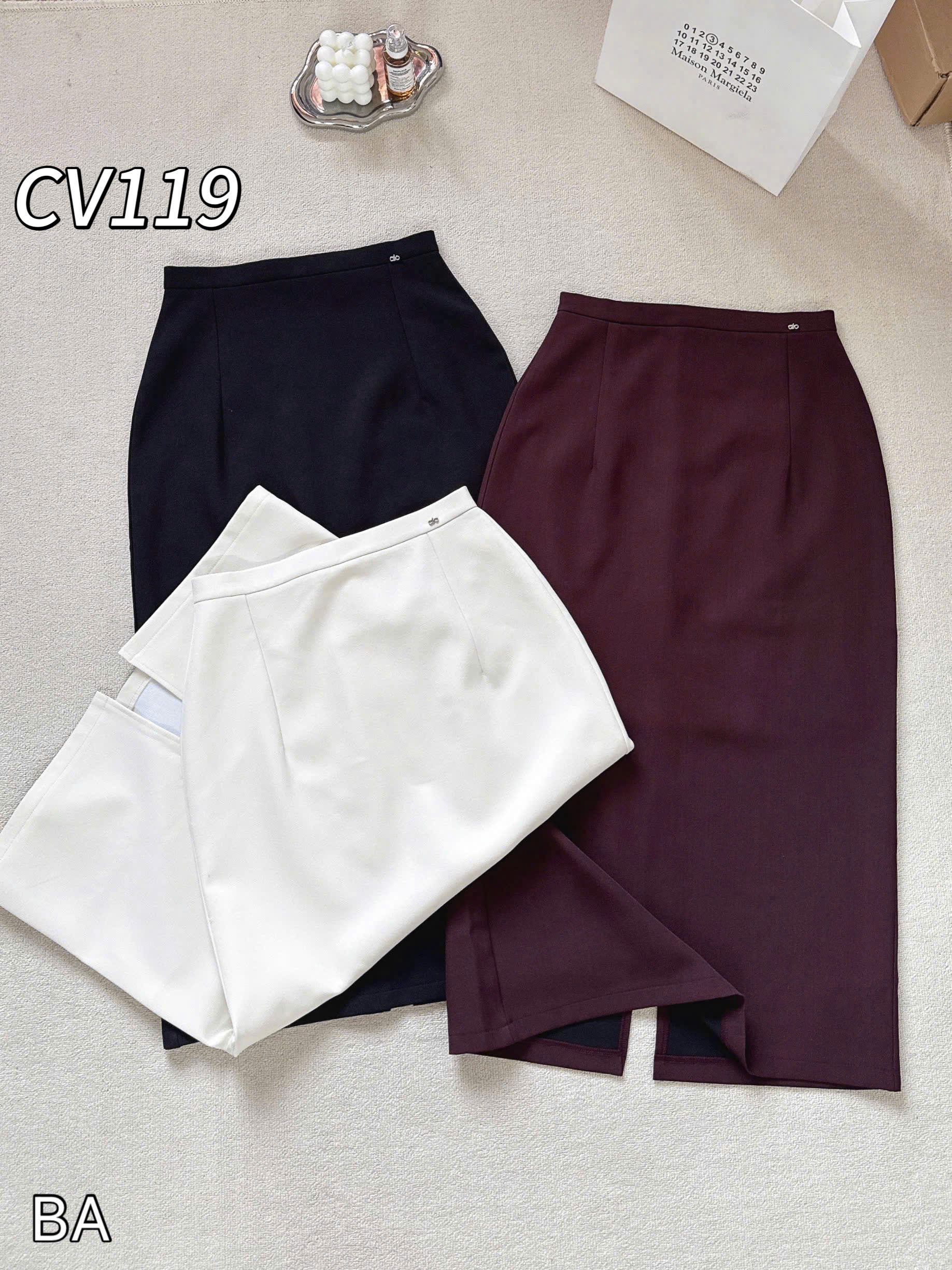 CV119 Chân váy Midi Alo 90cm