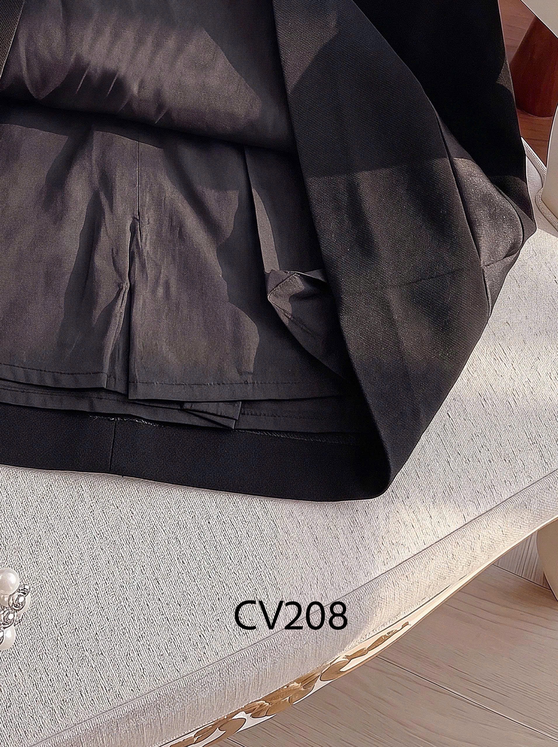 CV208 Chân váy A viền nơ