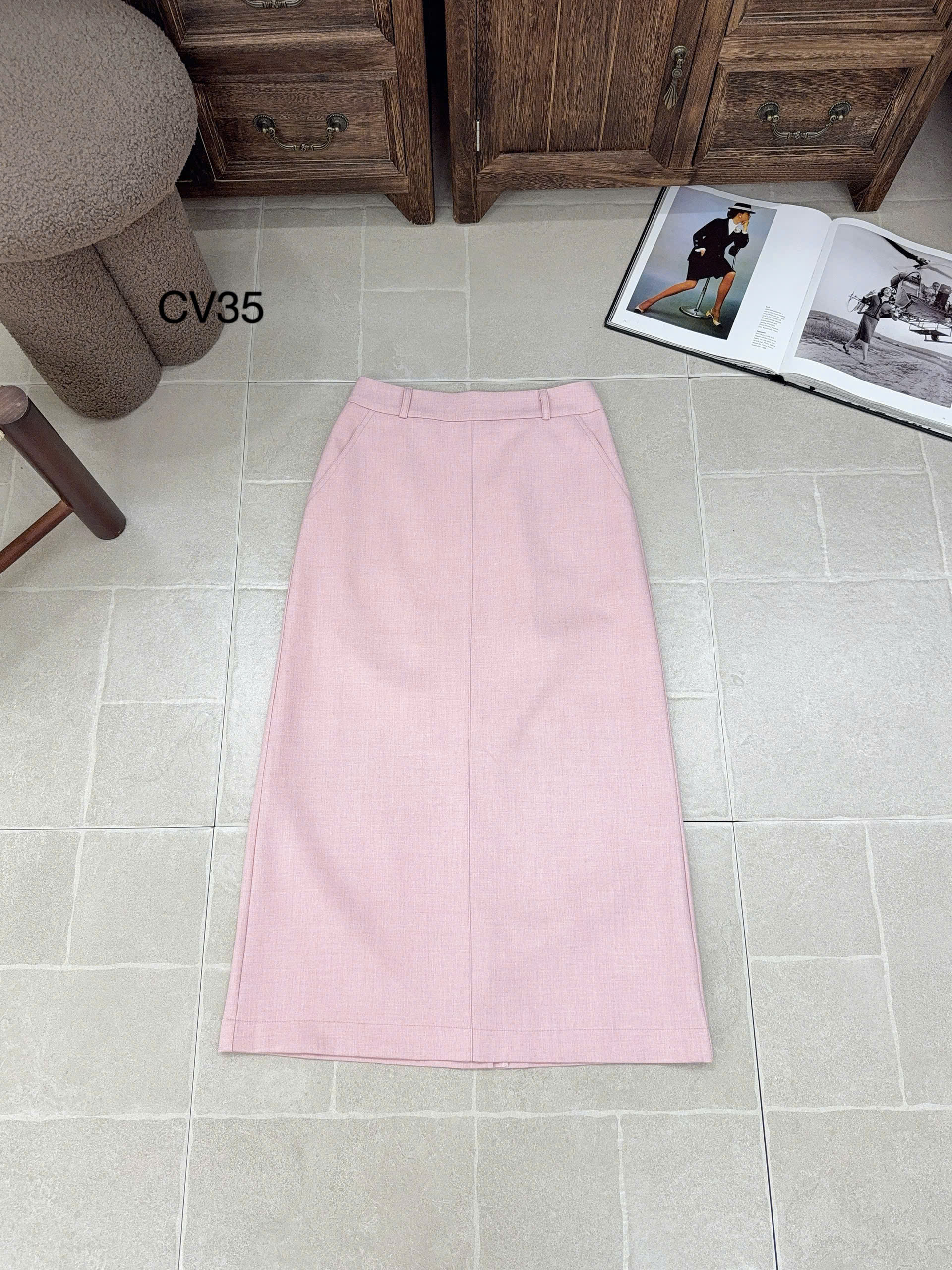 CV35 cv xuông trơn 2 túi