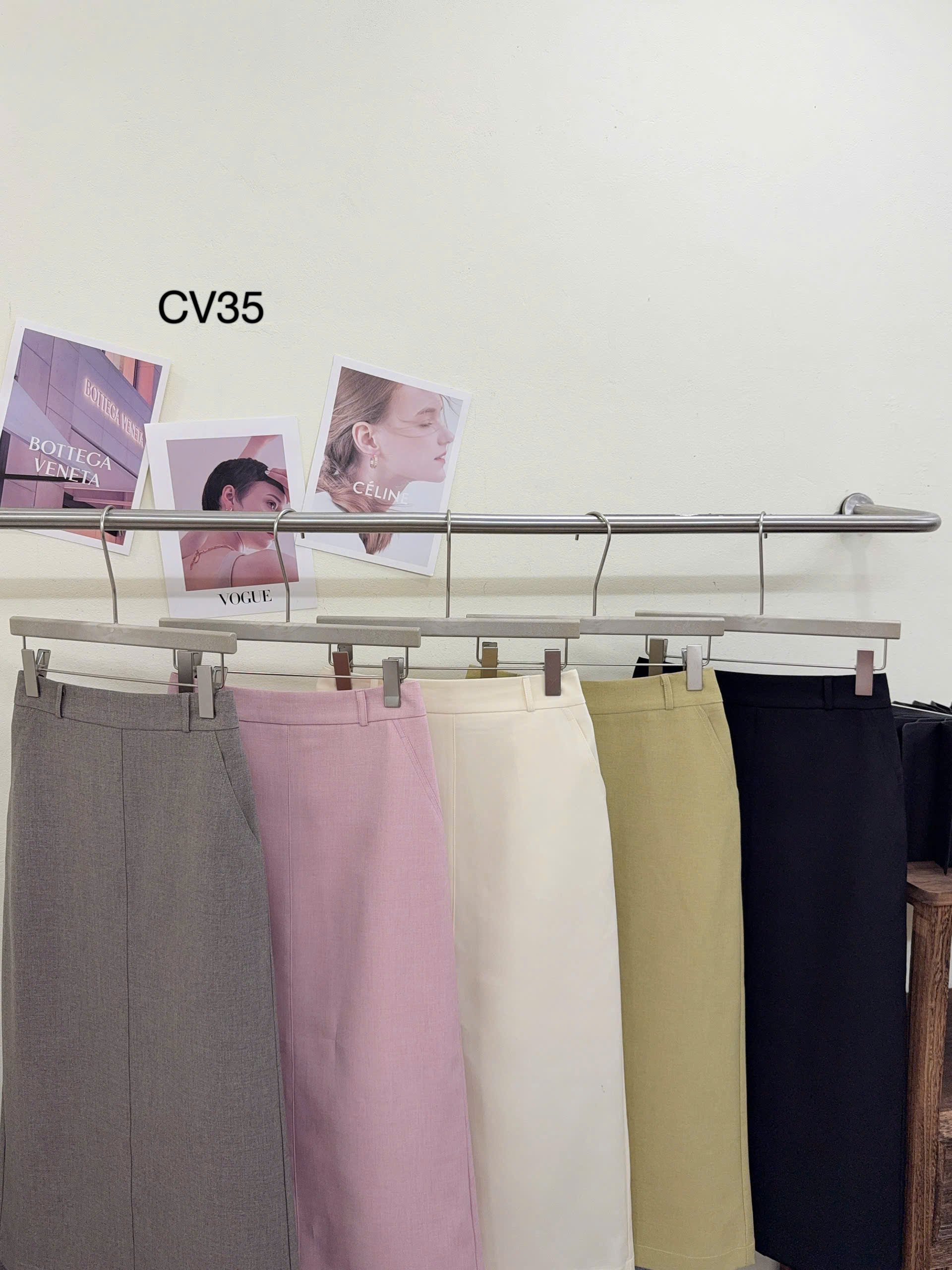 CV35 cv xuông trơn 2 túi