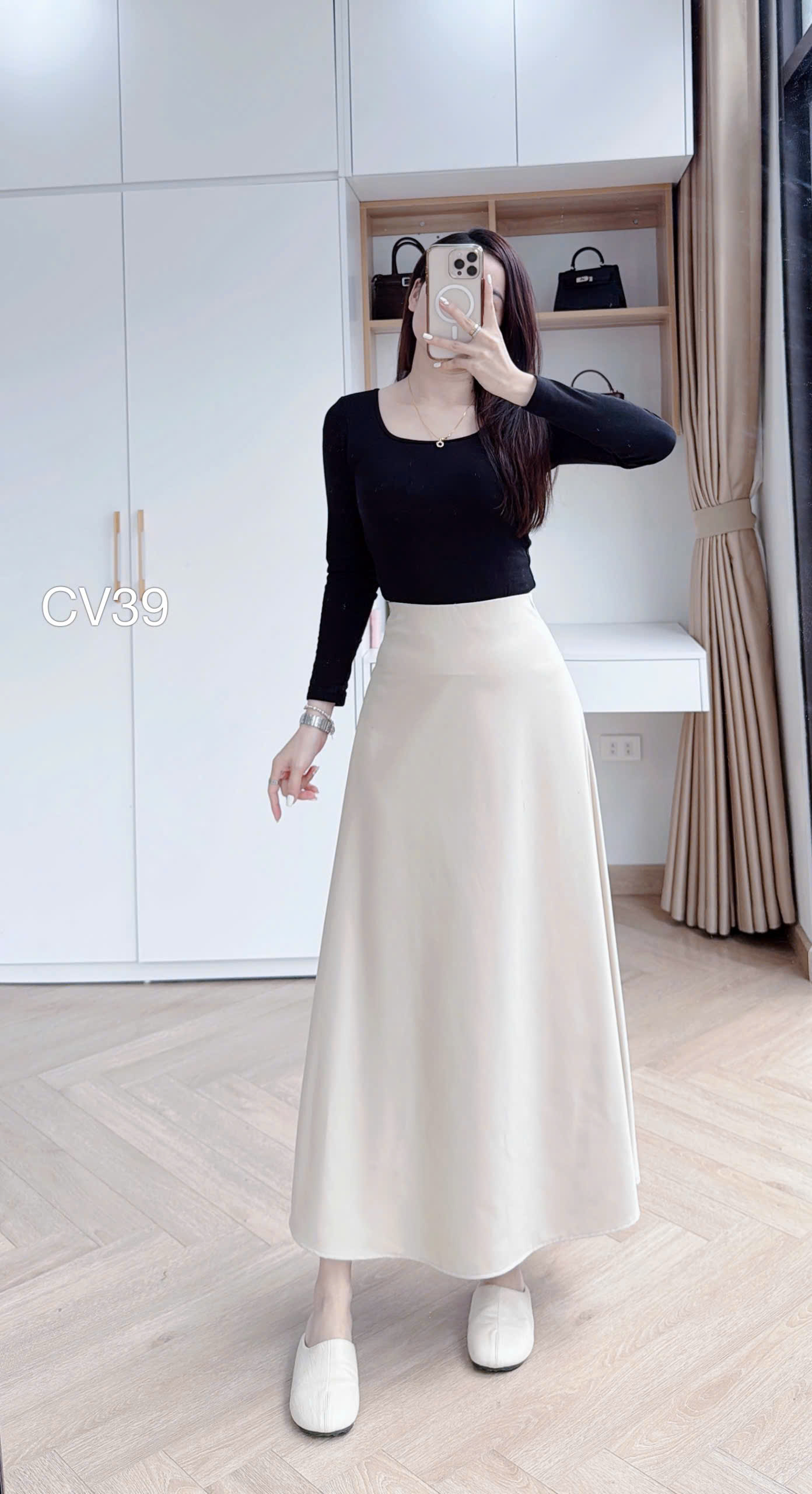 CV39 cv xòe không ly dài 90