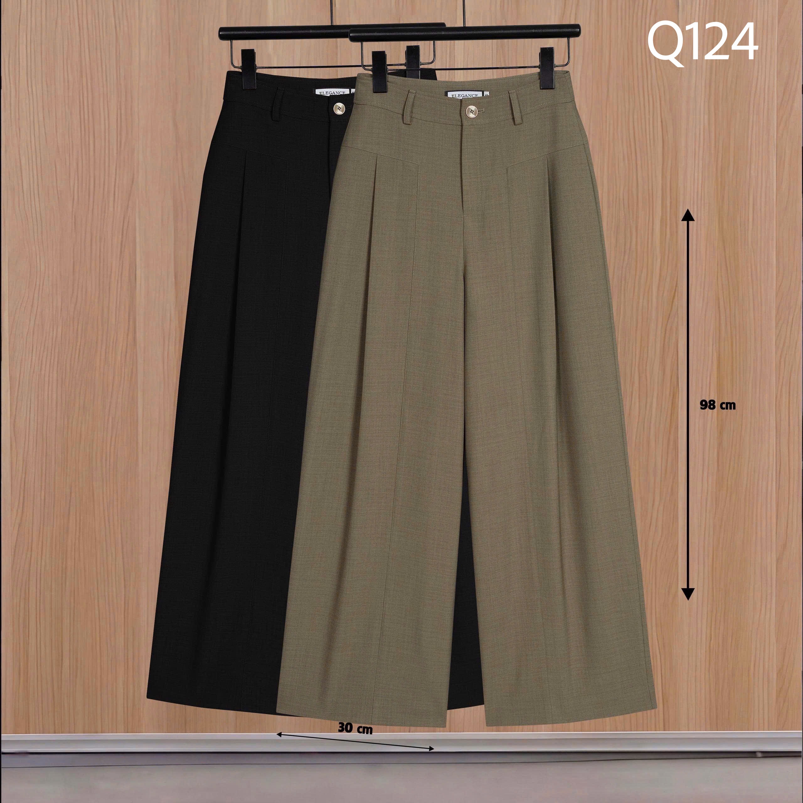 Q124 Quần xuông 98cm có ly