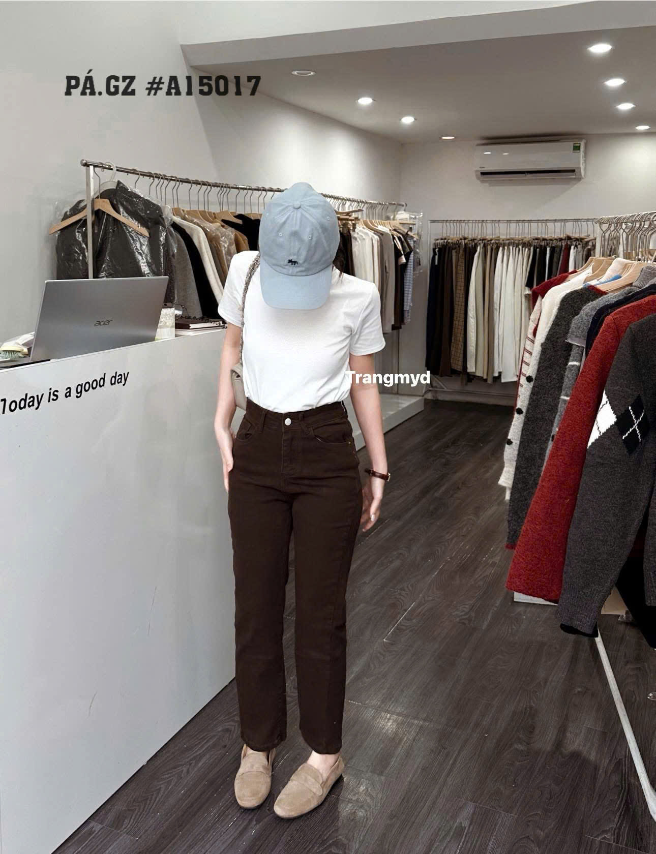 Q15017 Quần ống đứng QCCC