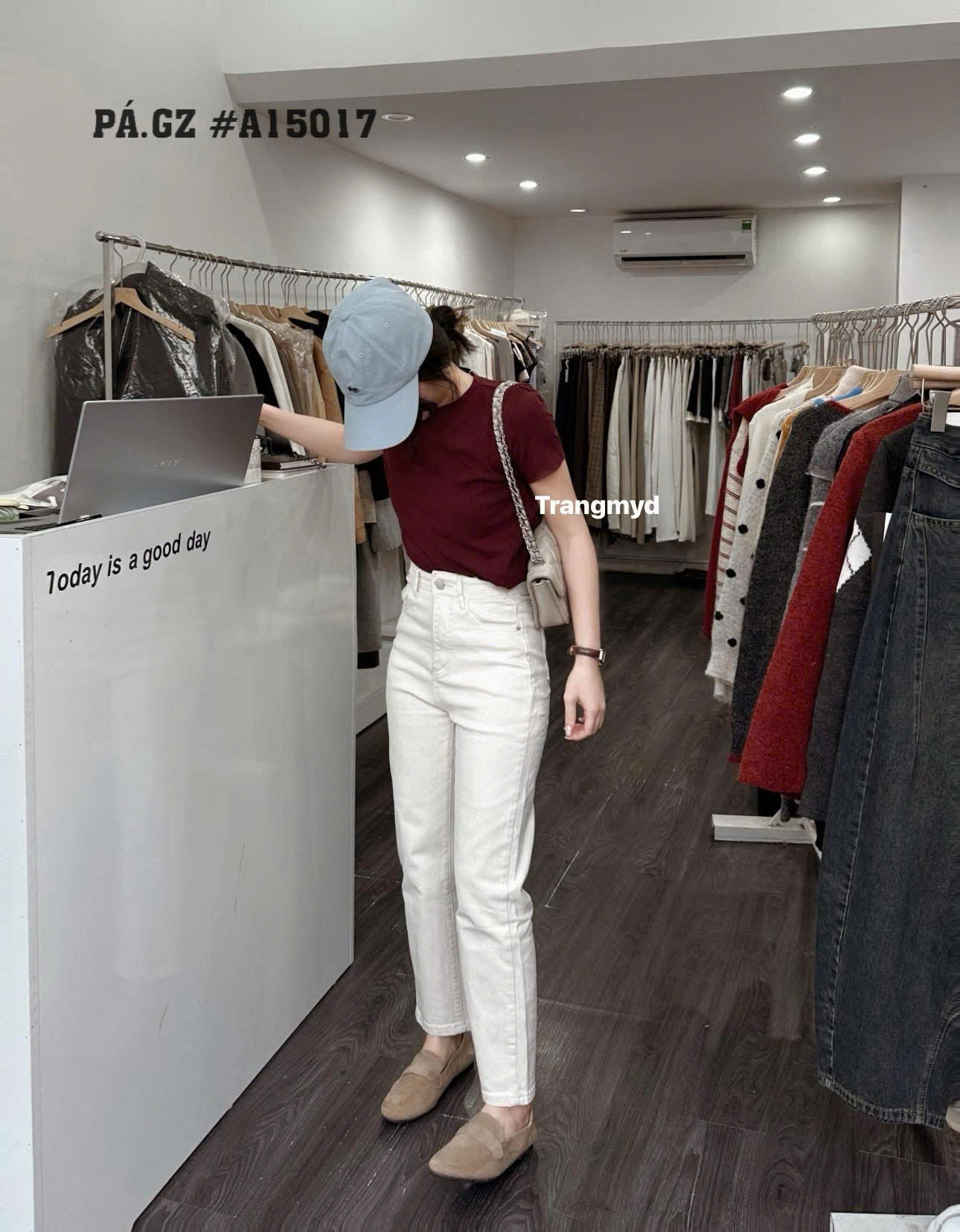 Q15017 Quần ống đứng QCCC
