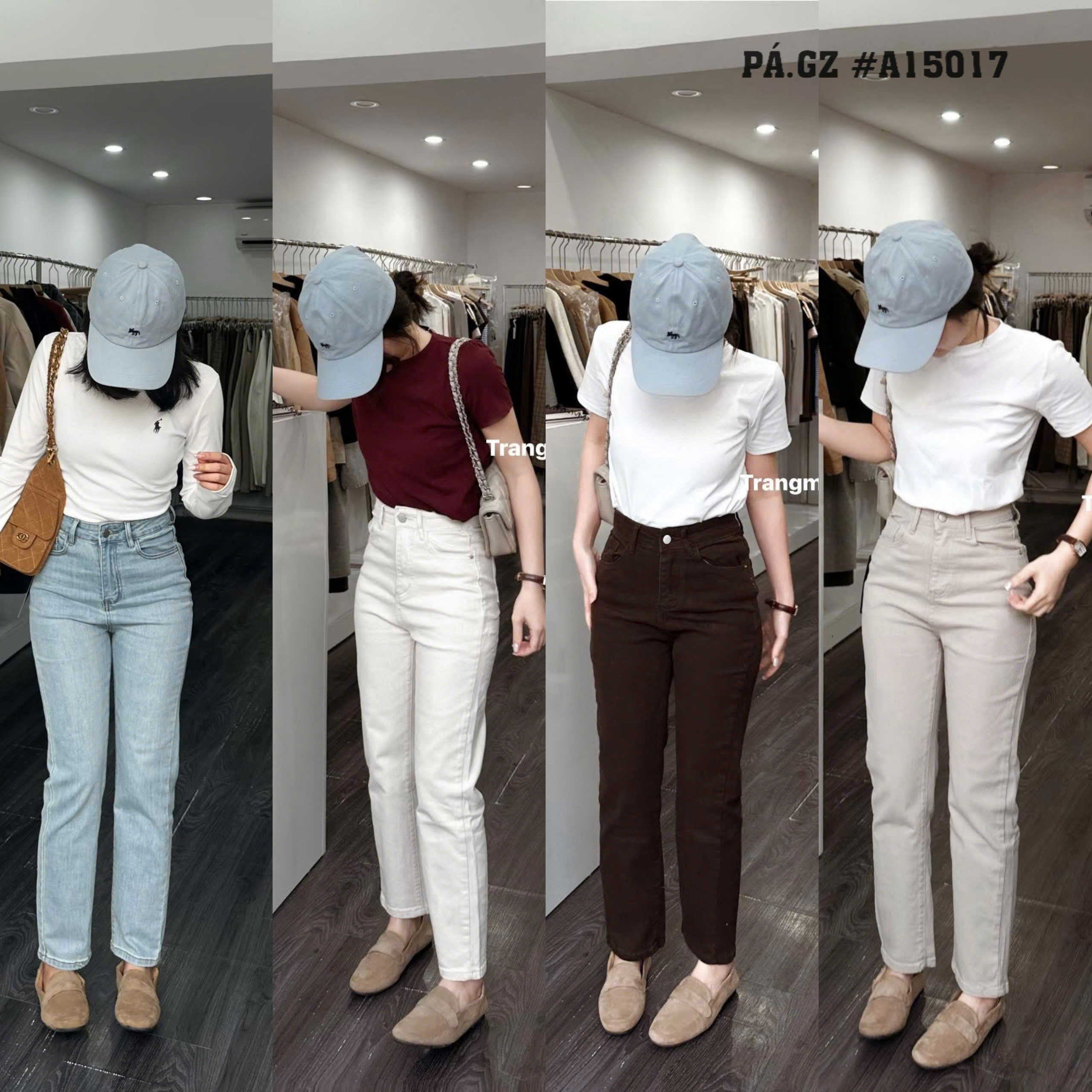 Q15017 Quần ống đứng QCCC