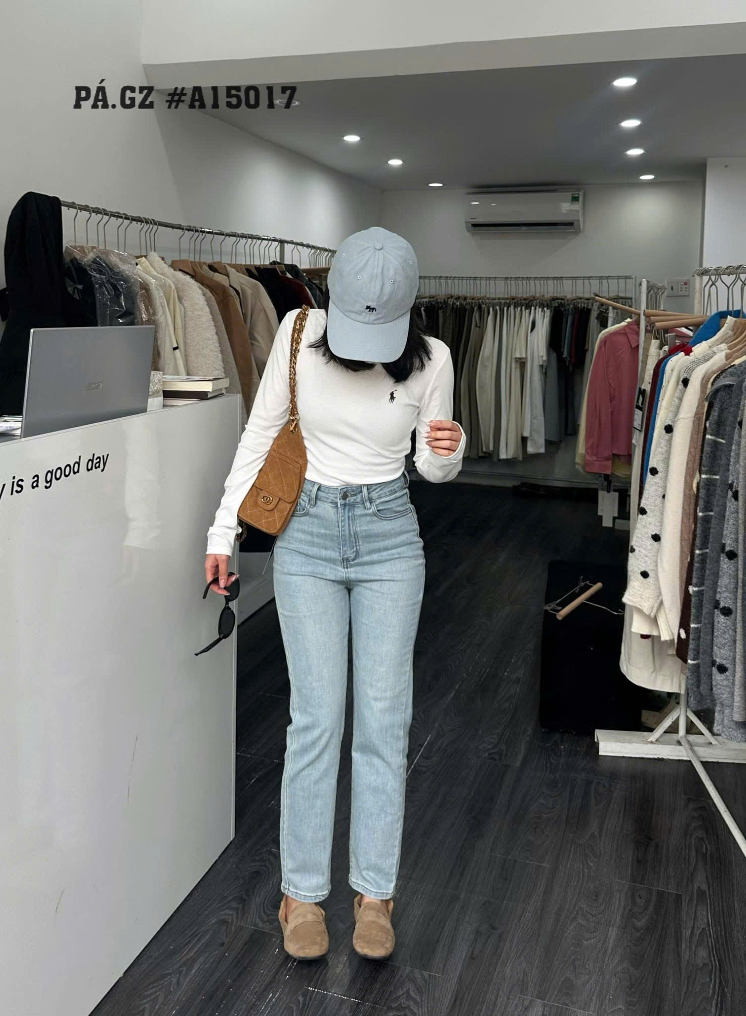 Q15017 Quần ống đứng QCCC